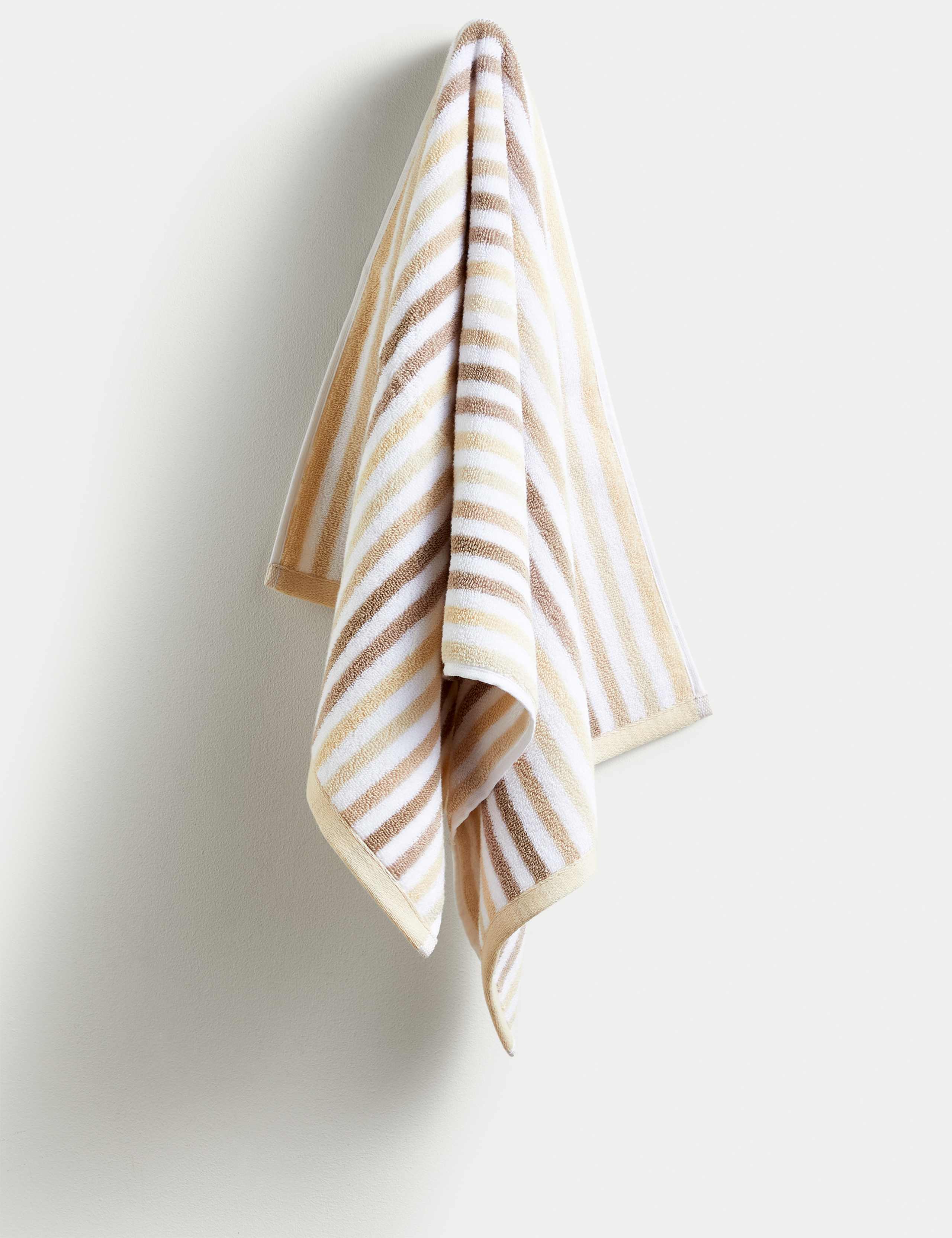 Pure Cotton Striped Towel 4 of 5