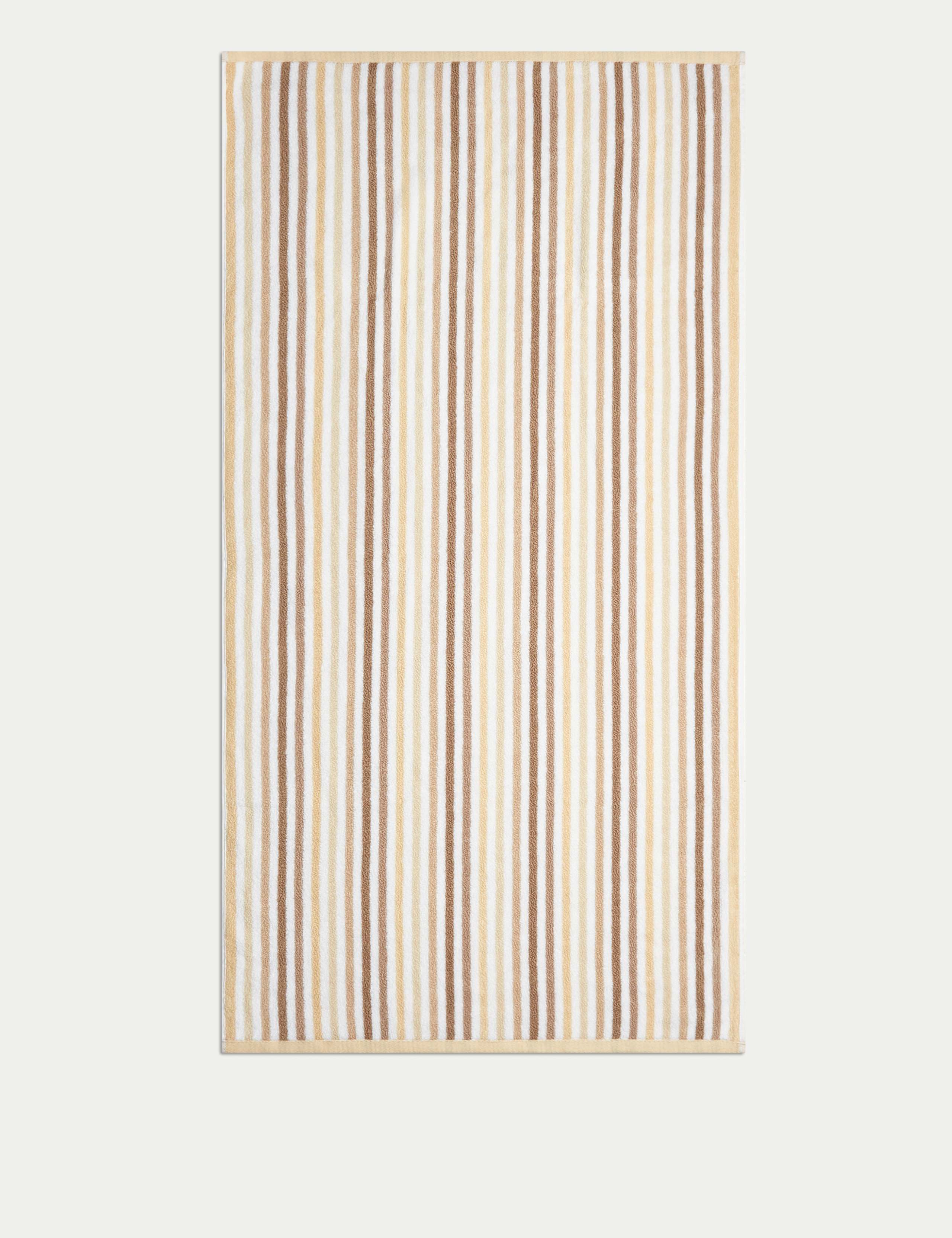 Pure Cotton Striped Towel 2 of 5