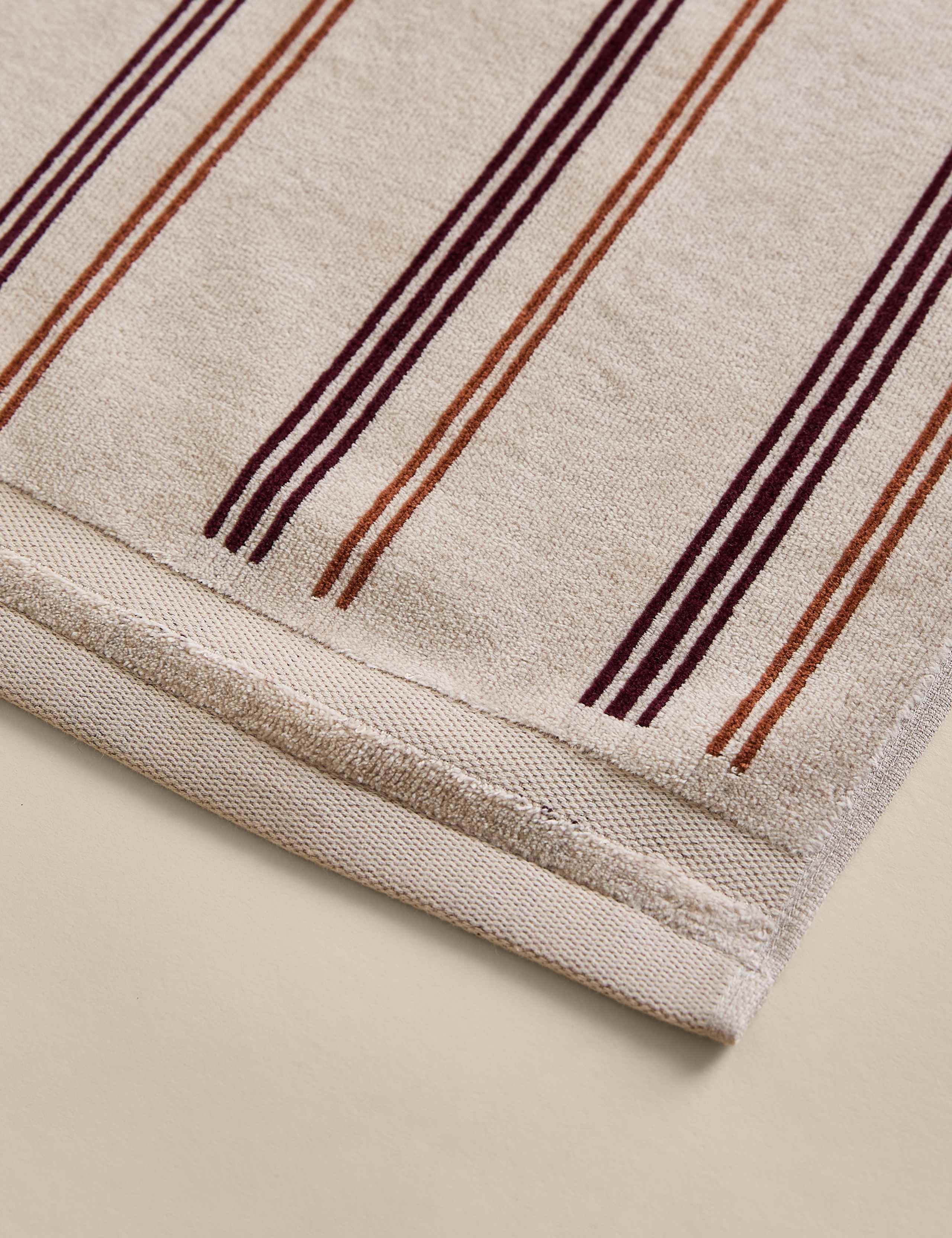 Pure Cotton Striped Velour Towel 2 of 5