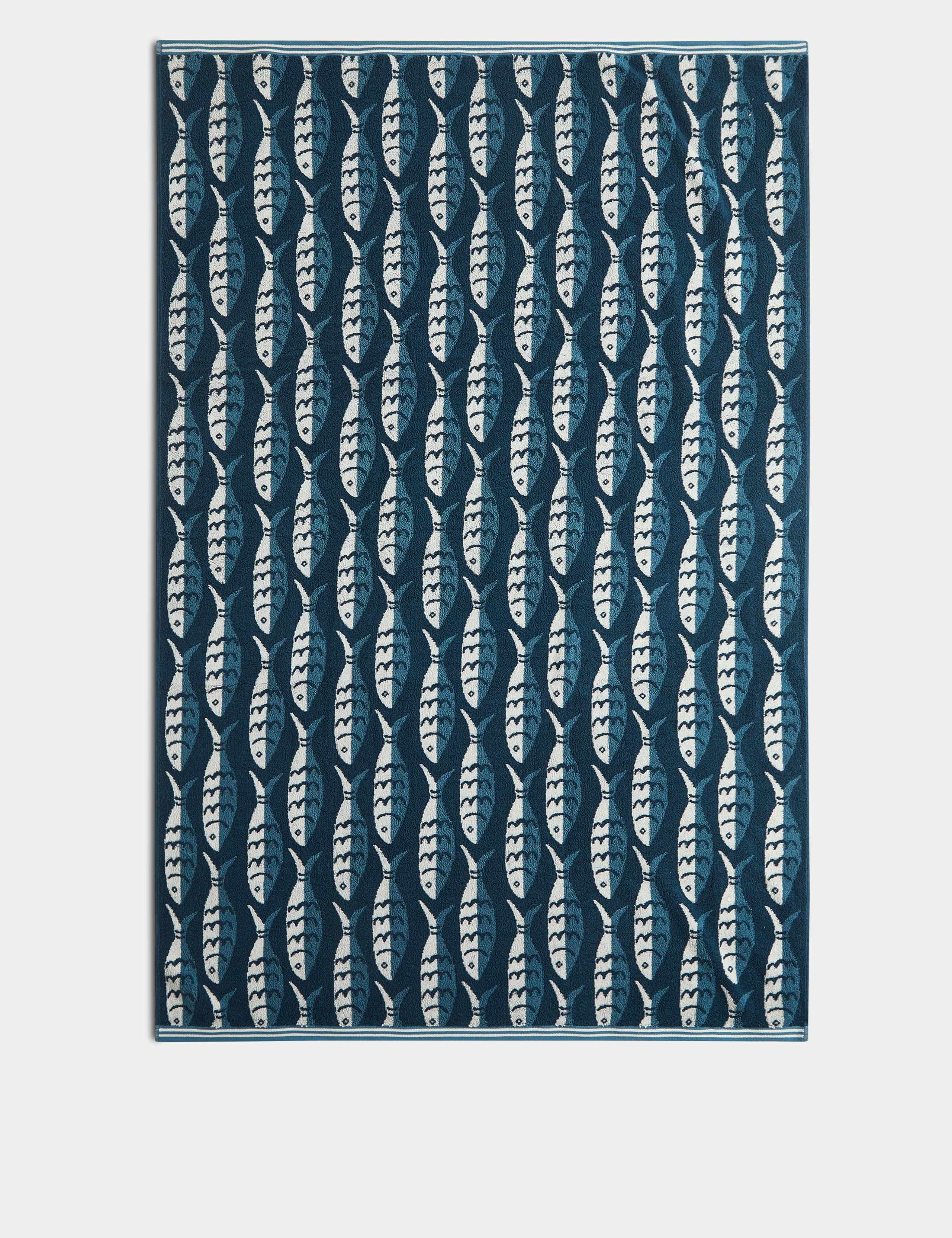 Pure Cotton Sardines Towel 5 of 5