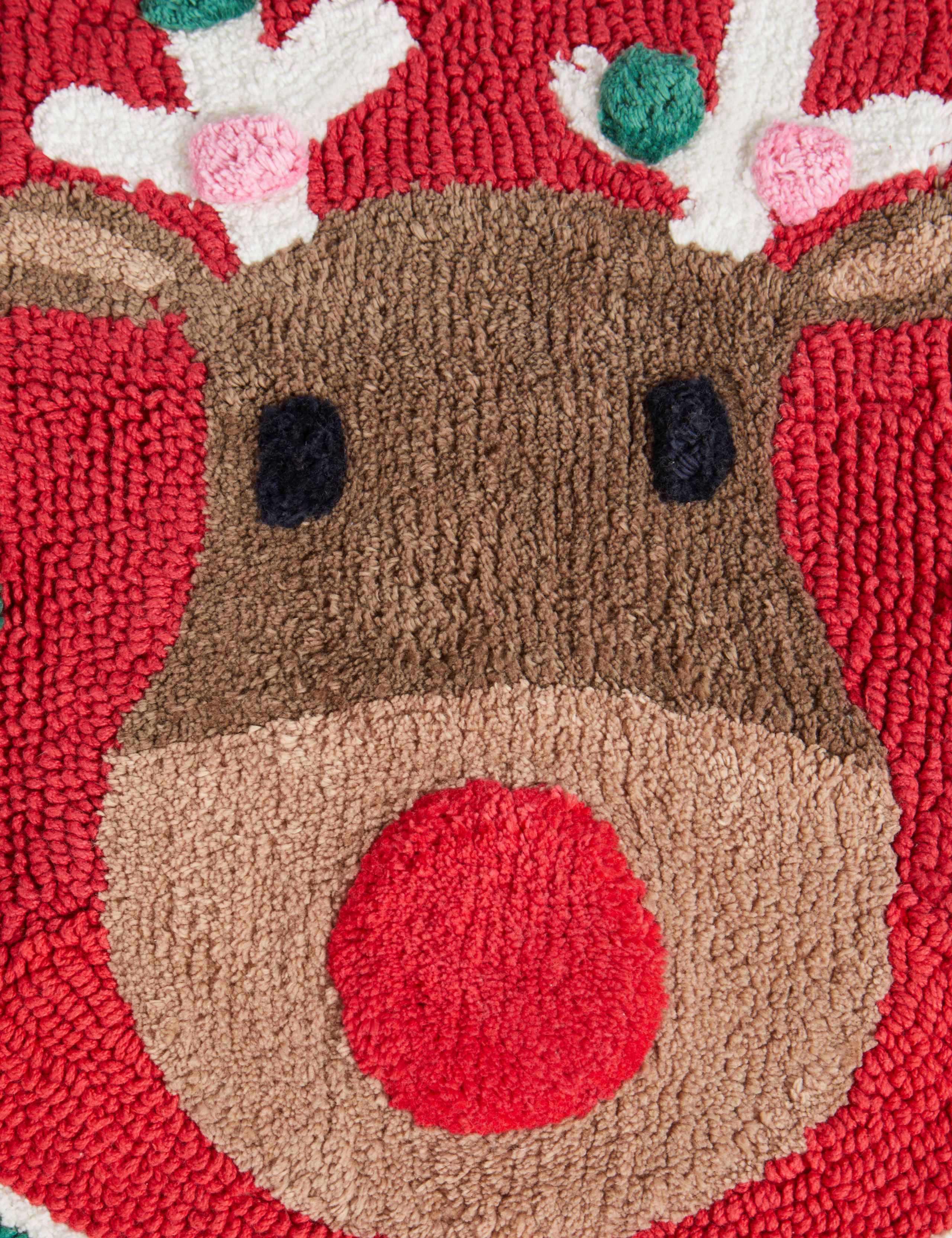 Christmas Reindeer Bath Mat 2 of 2