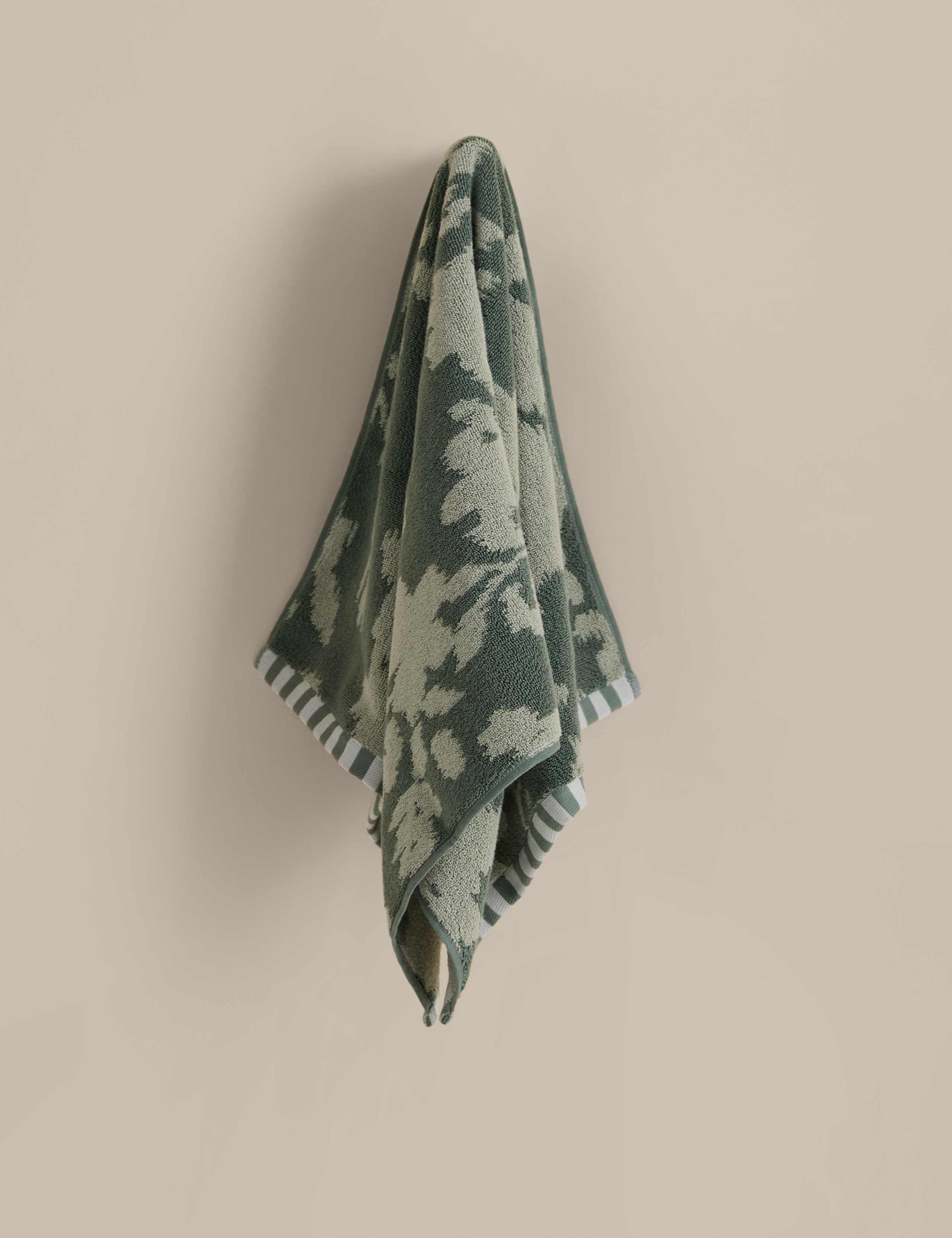Pure Cotton Floral Towel 3 of 4