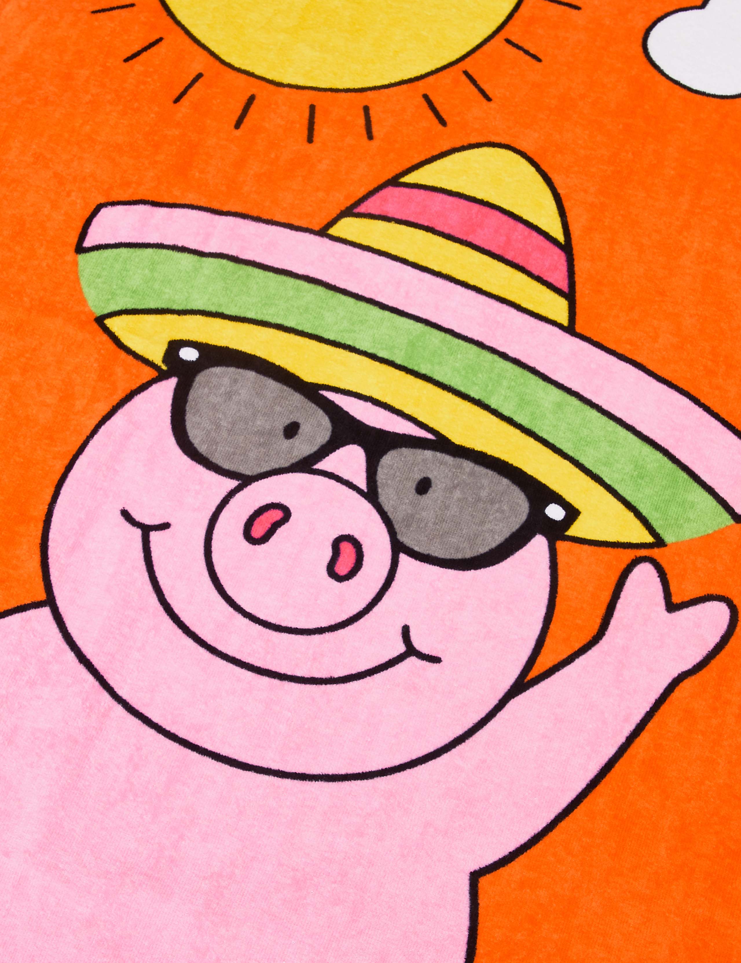 Pure Cotton Percy Pig™ Bath Towel 2 of 2