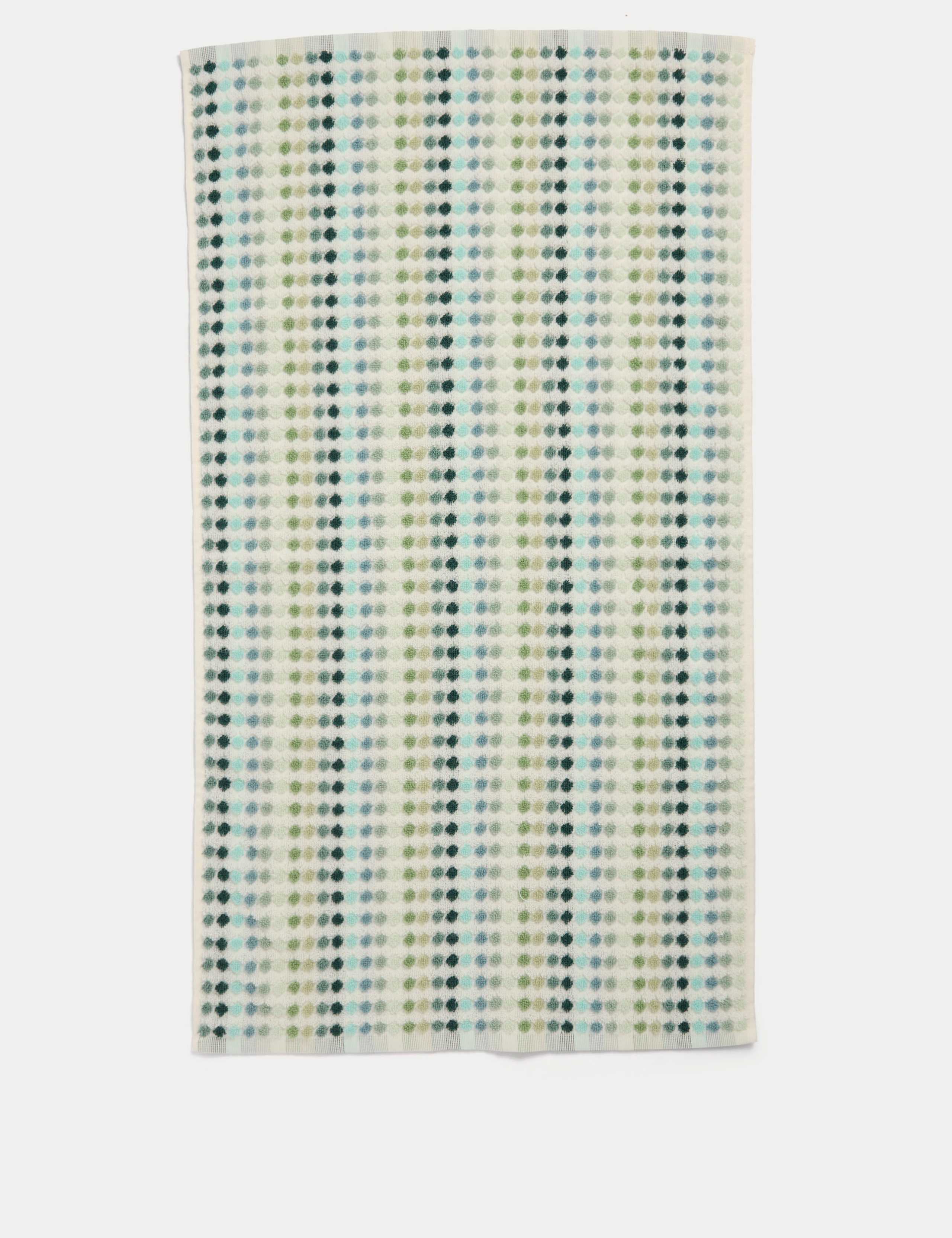 Pure Cotton Spotty Striped Towel 5 of 5