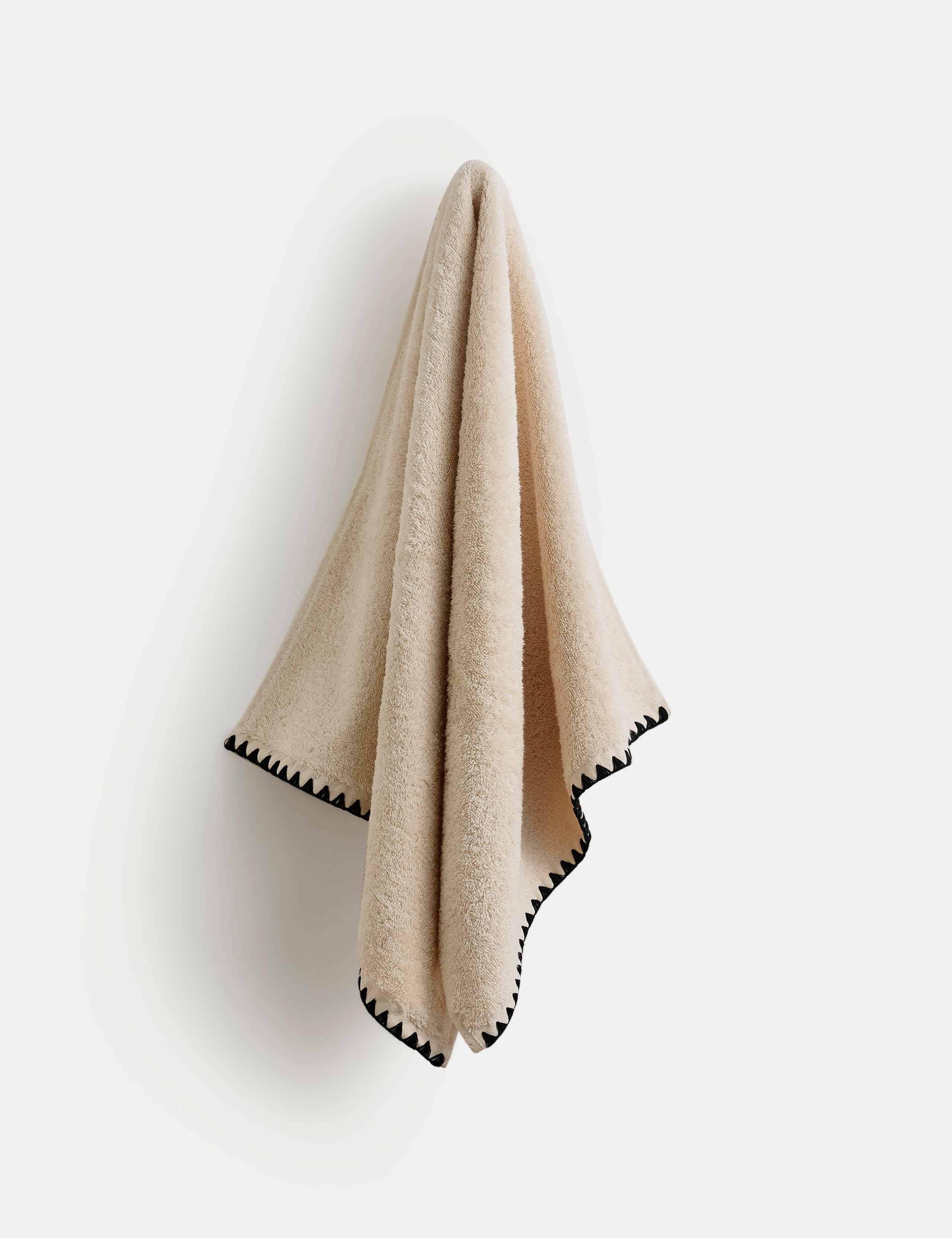 Pure Cotton Blanket Stitch Towel 4 of 5
