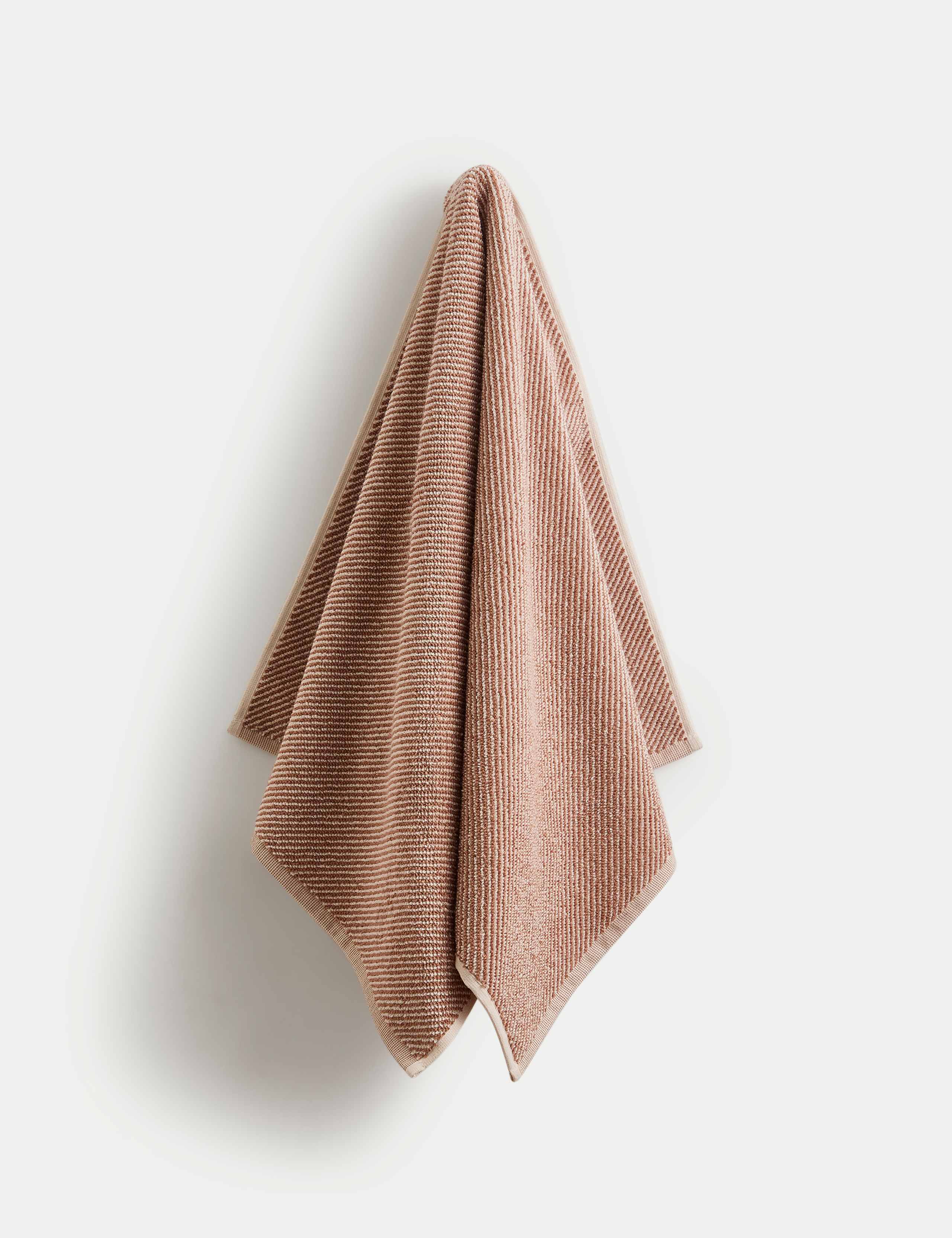 Pure Cotton Narrow Striped Towel 4 of 5