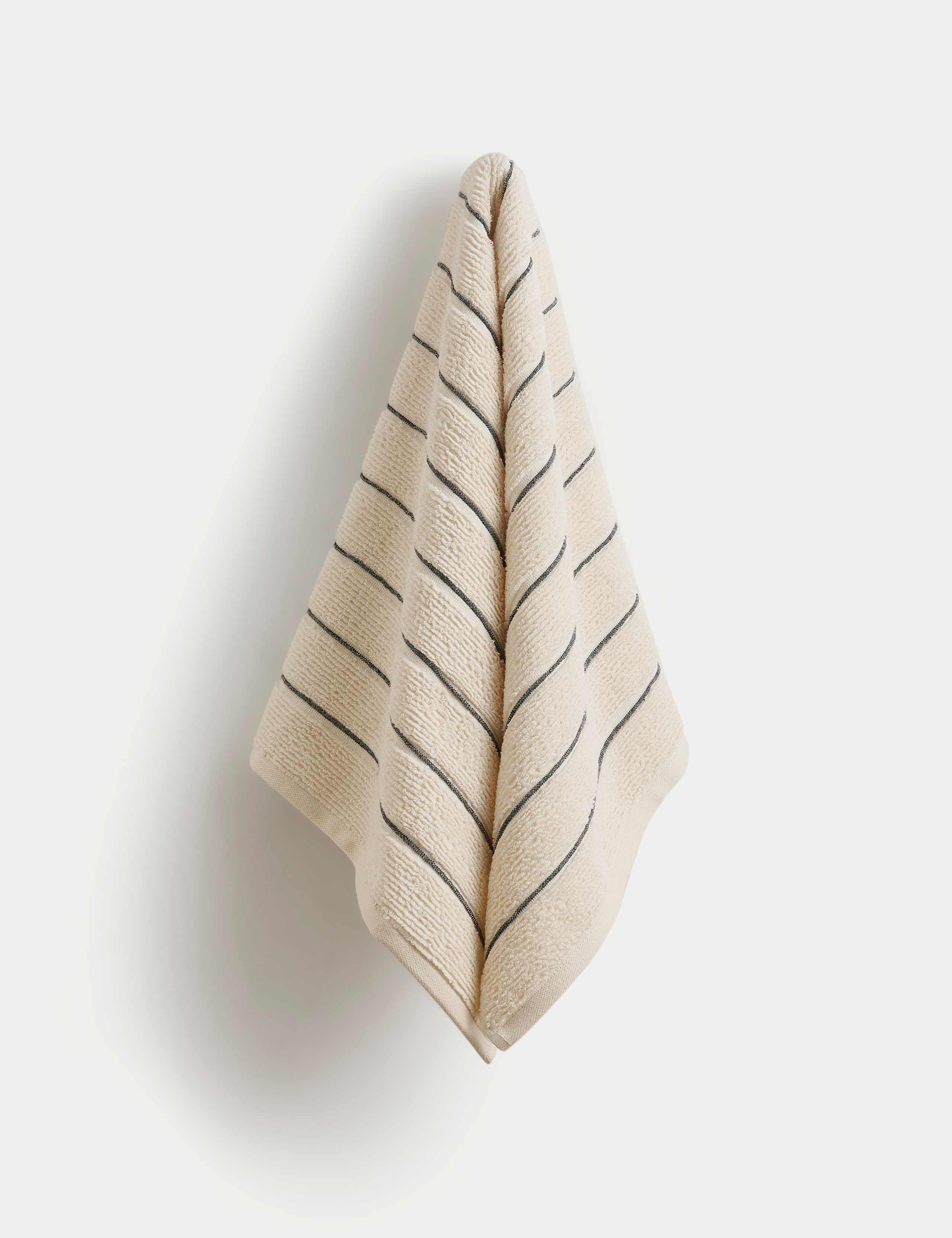 Pure Cotton Textured Striped Towel 4 of 6