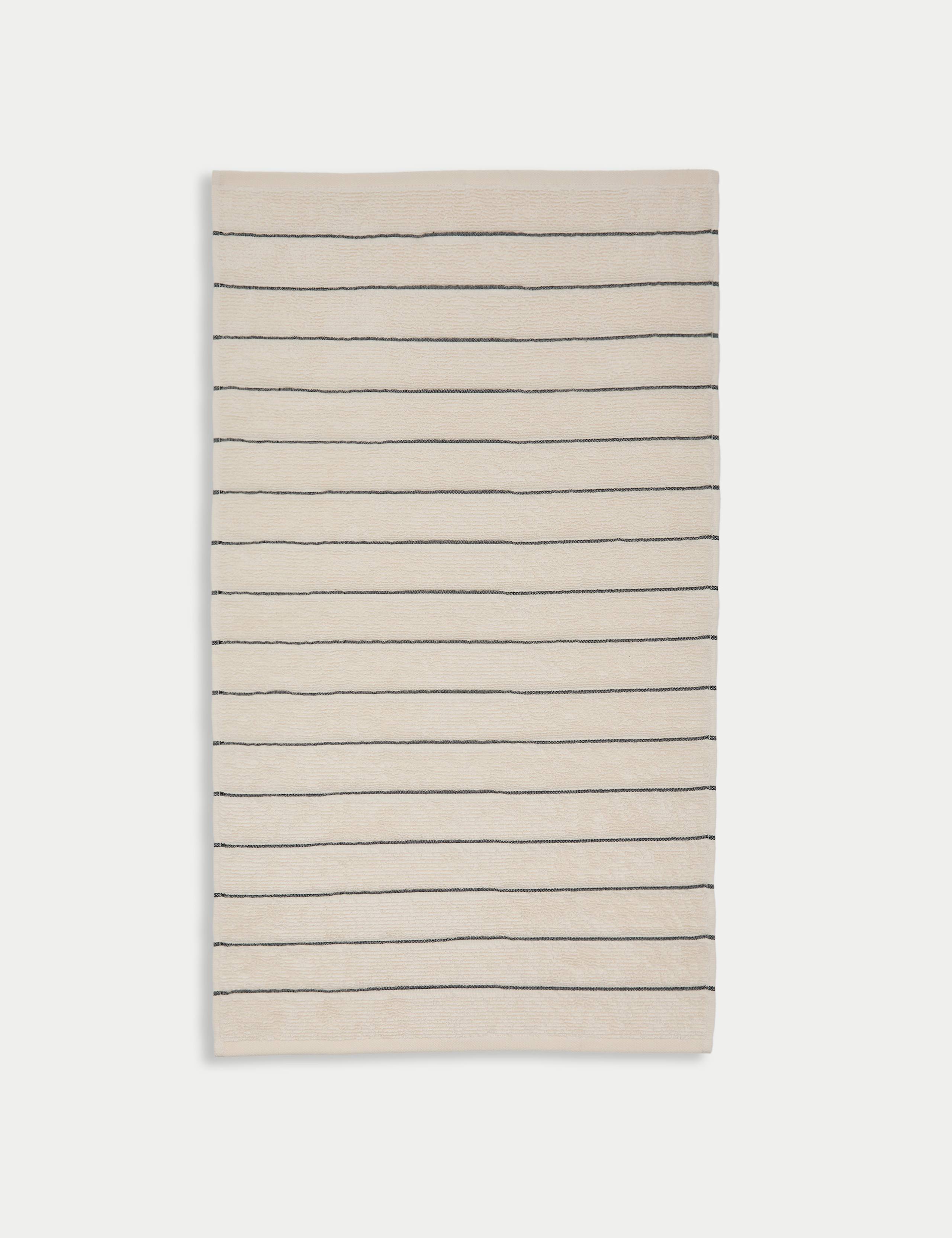 Pure Cotton Textured Striped Towel 5 of 6