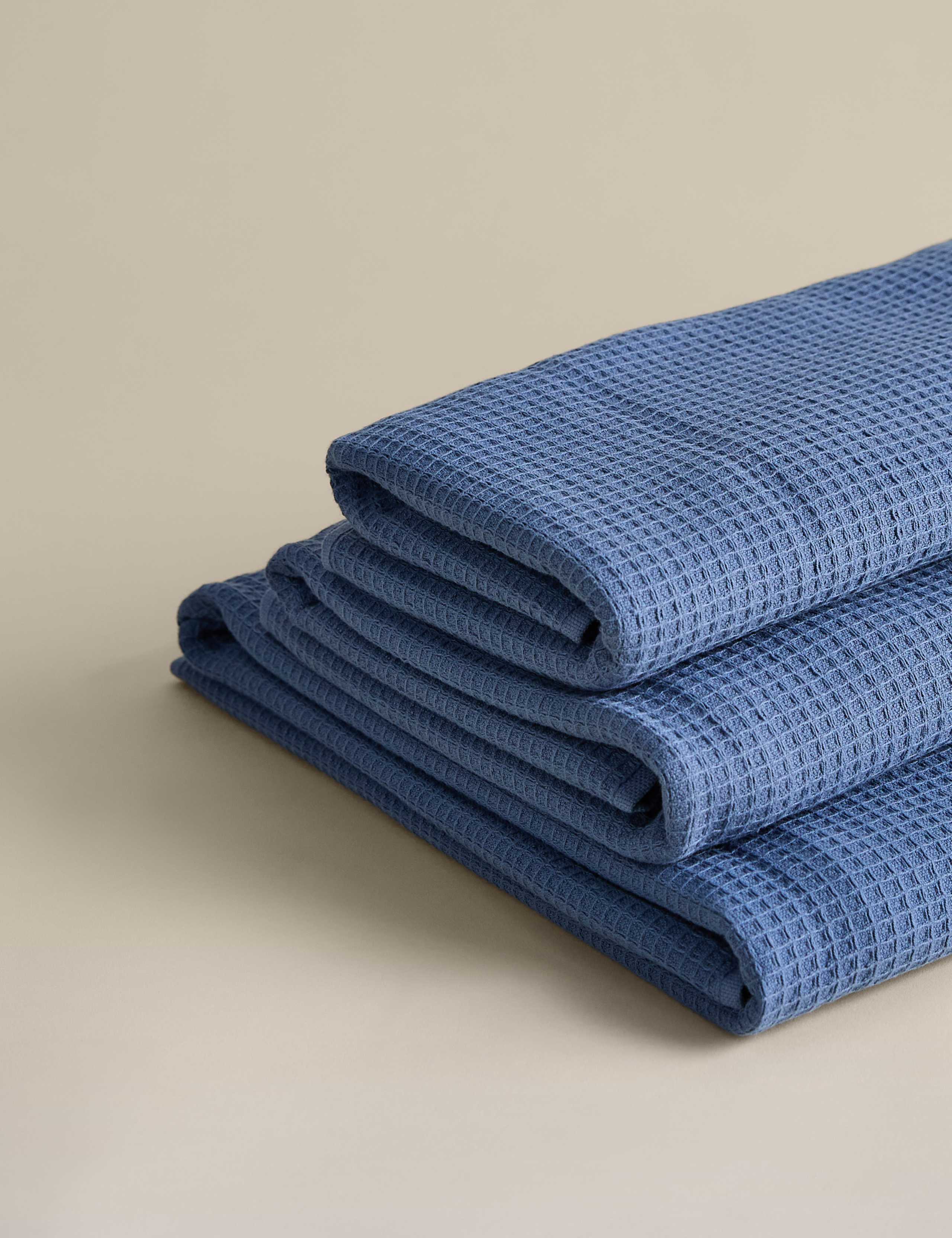 Pure Cotton Waffle Towel 2 of 6