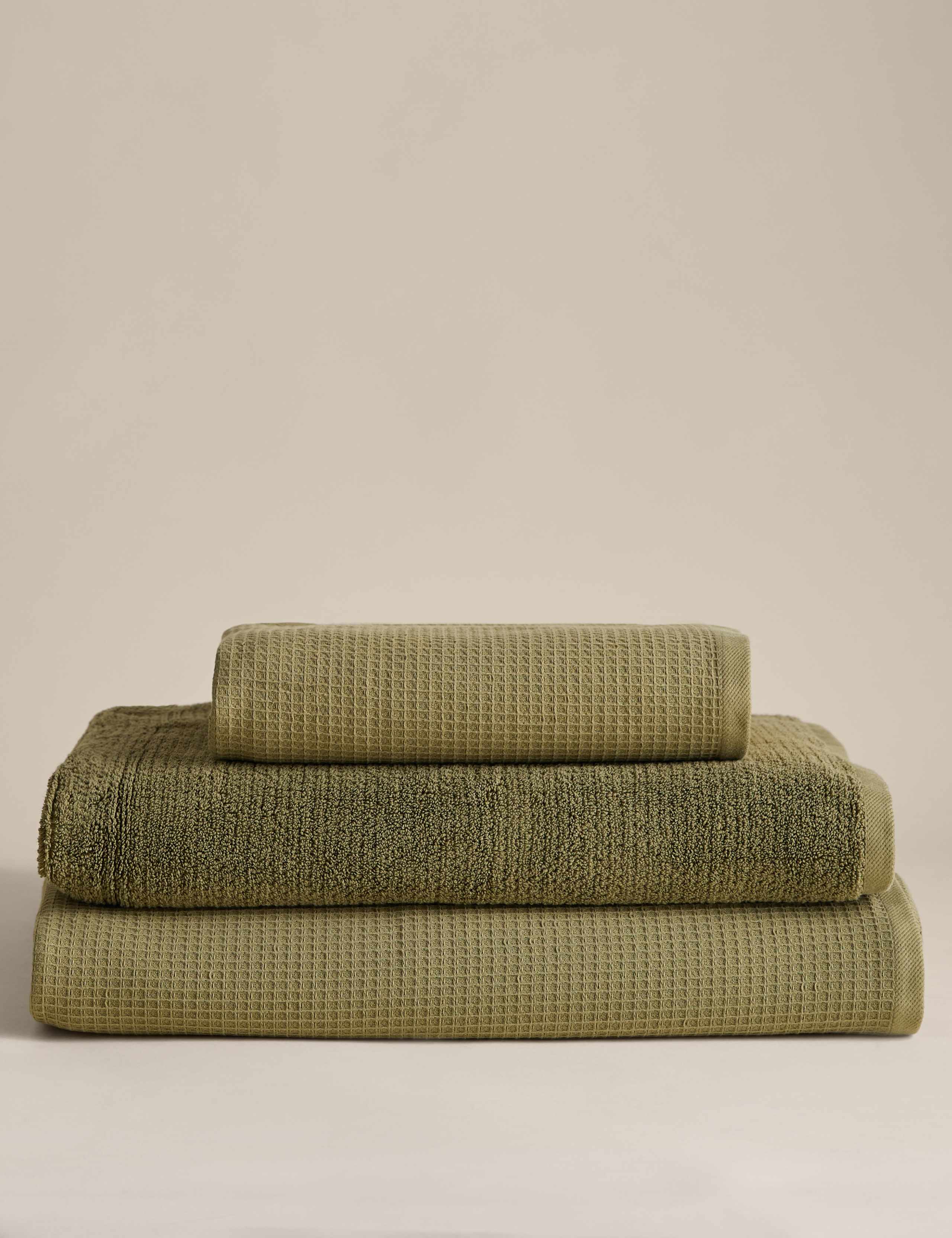 Pure Cotton Waffle Towel 5 of 6