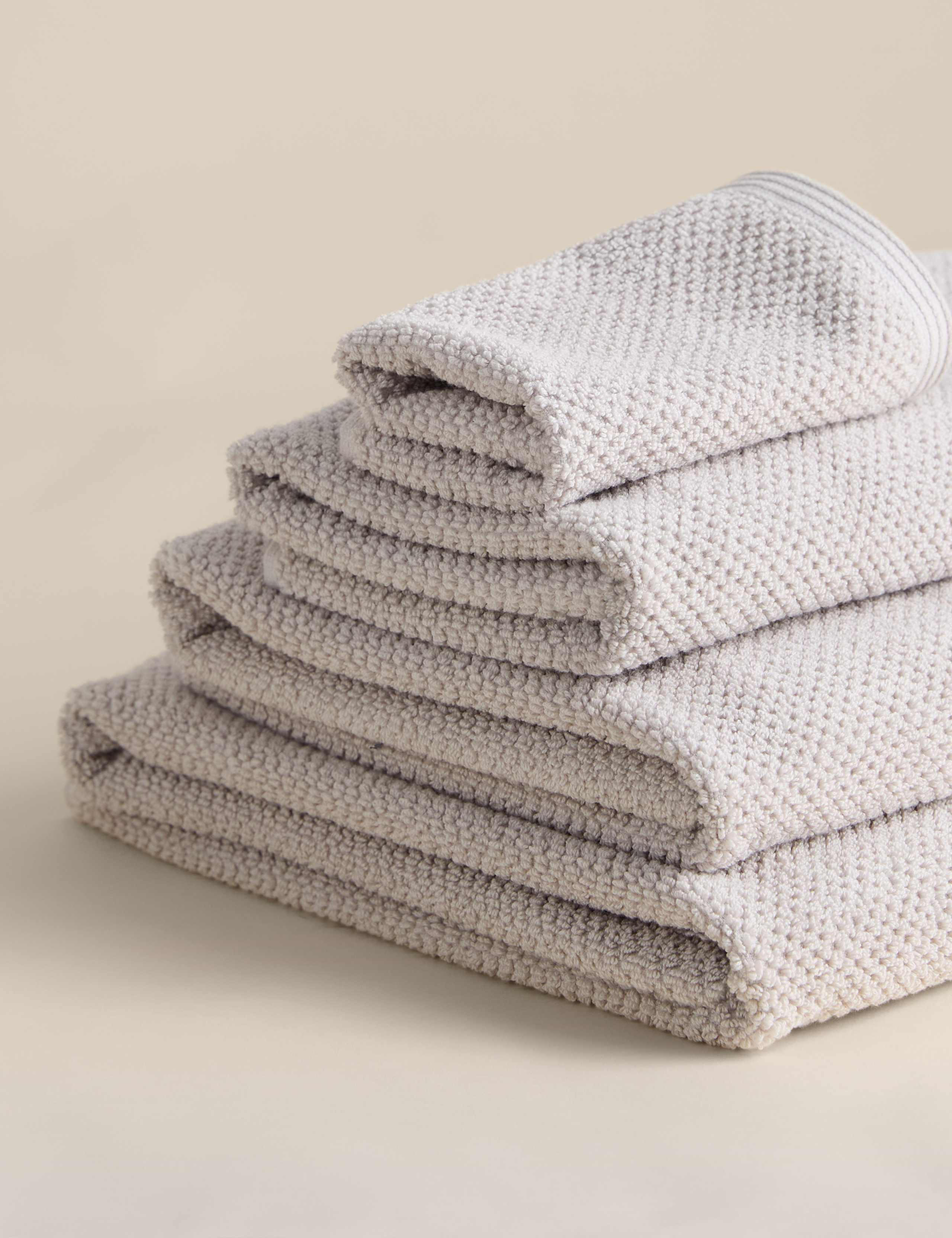 Pure Cotton Rice Weave Towel 2 of 4