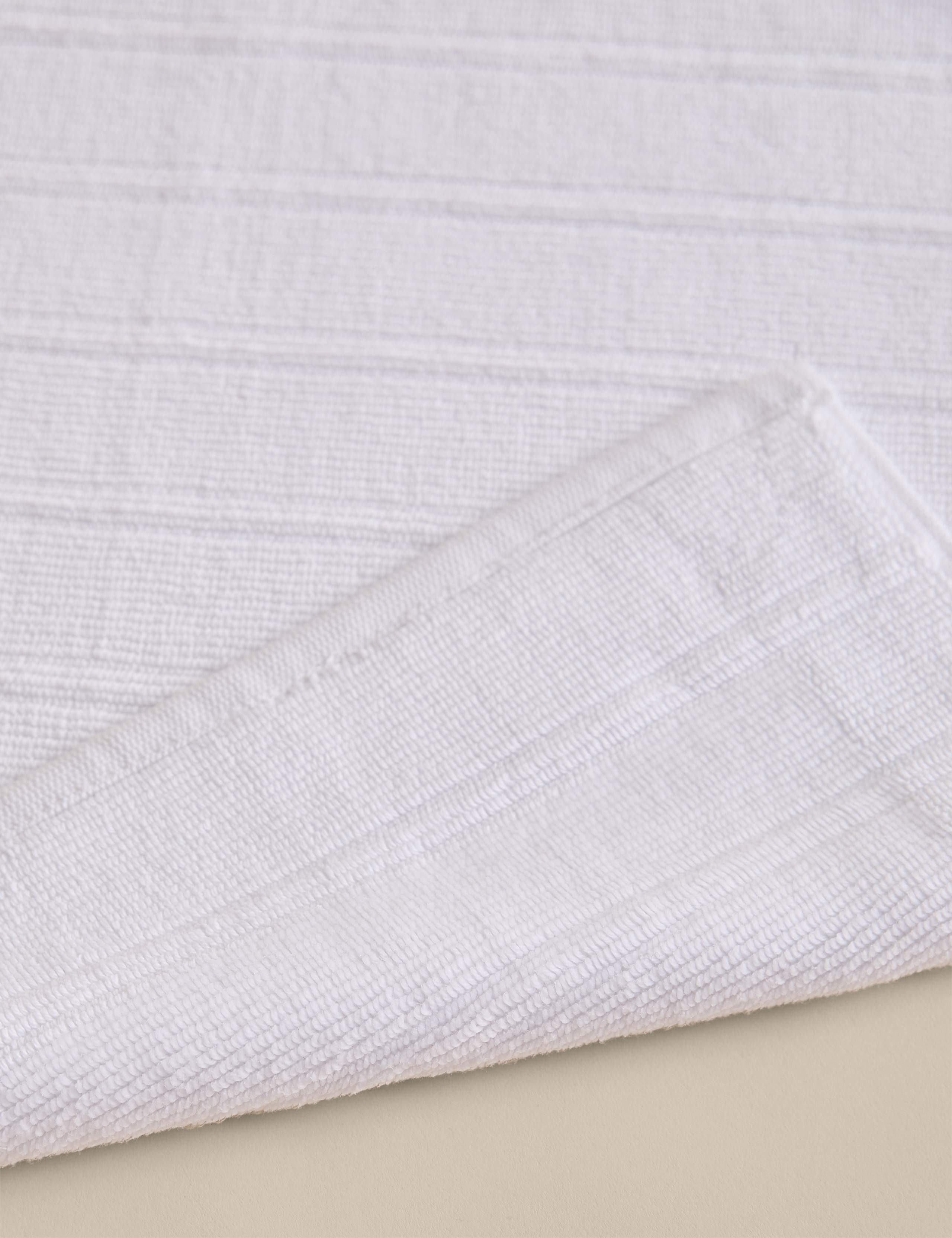 Egyptian Cotton Striped Non Slip Bath Mat 3 of 3
