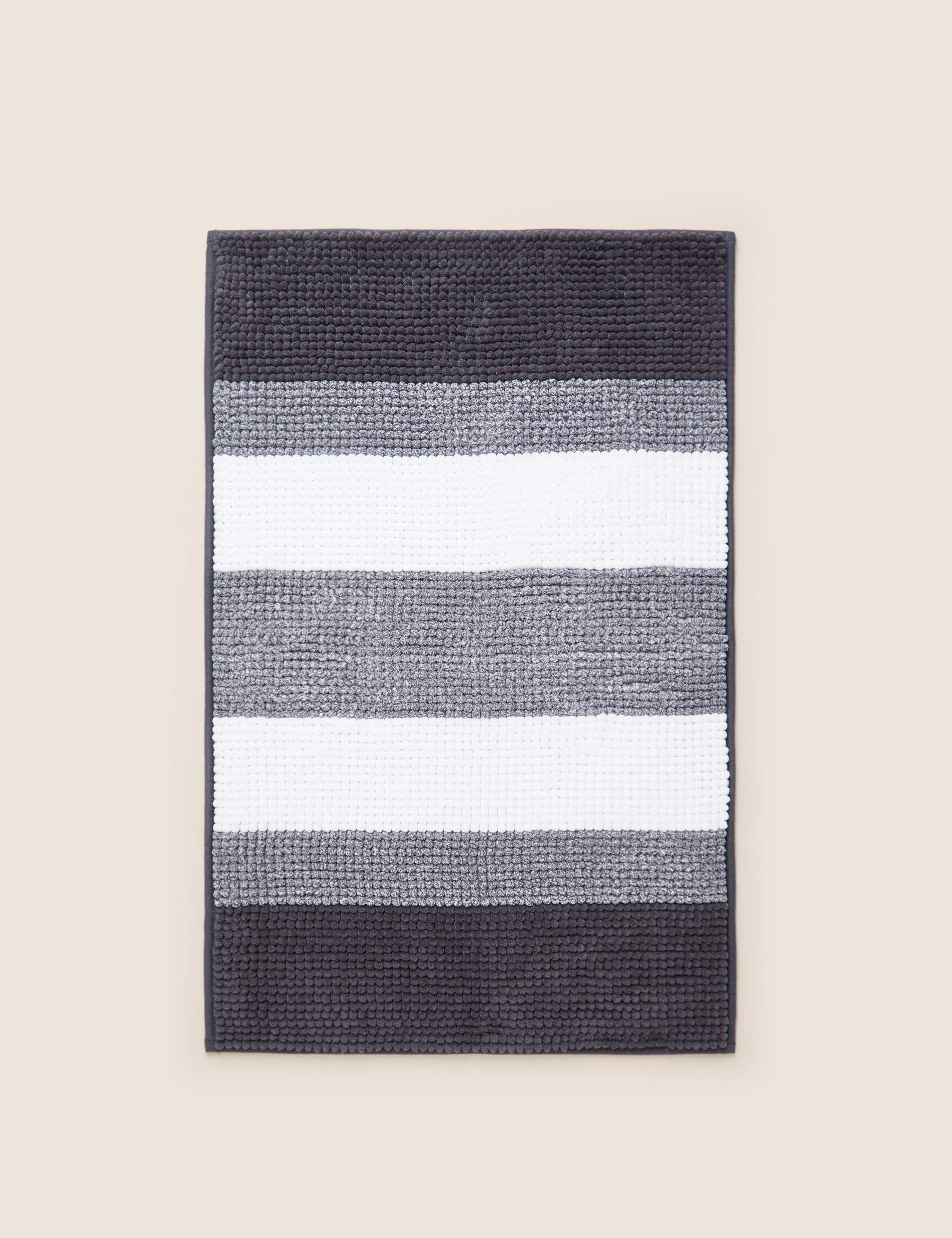 Bobble Striped Bath Mat 2 of 3