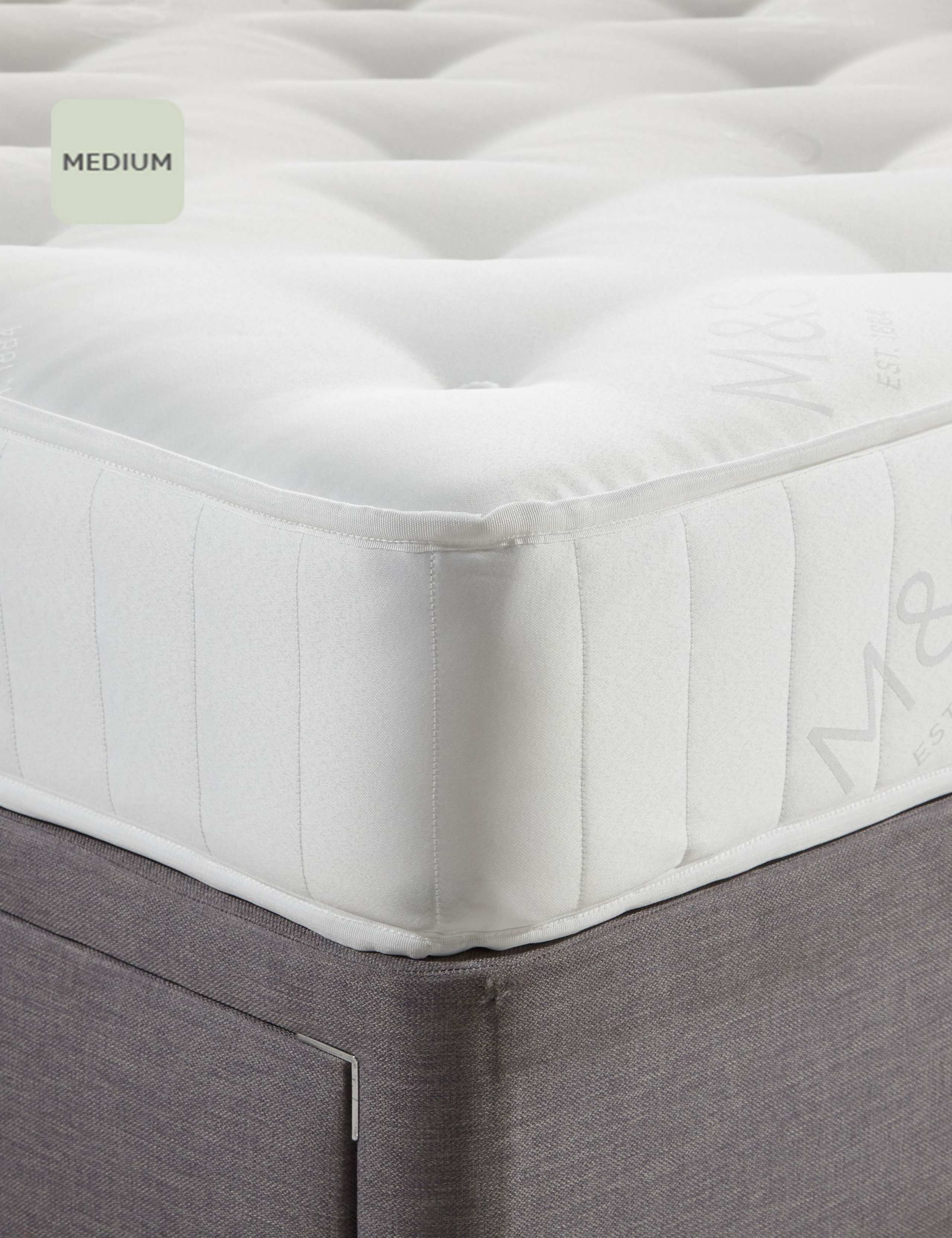 Natural 325 Wool Open Coil Mattress 1 of 4