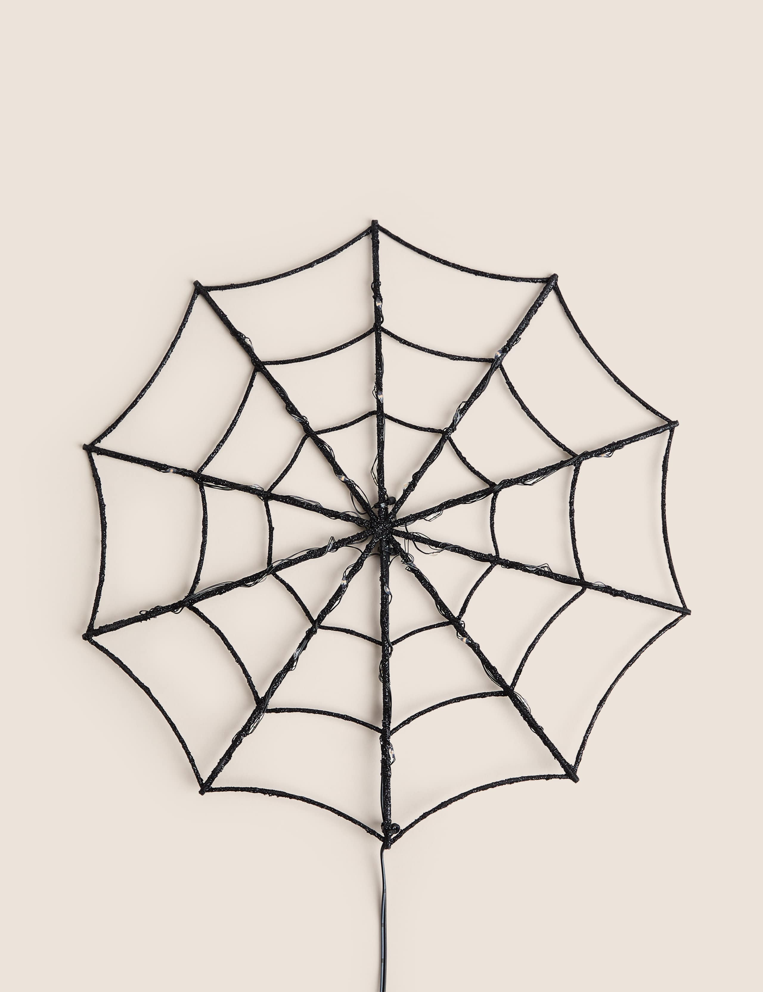 Halloween Spider Web Light Up Wall Hanging 2 of 5
