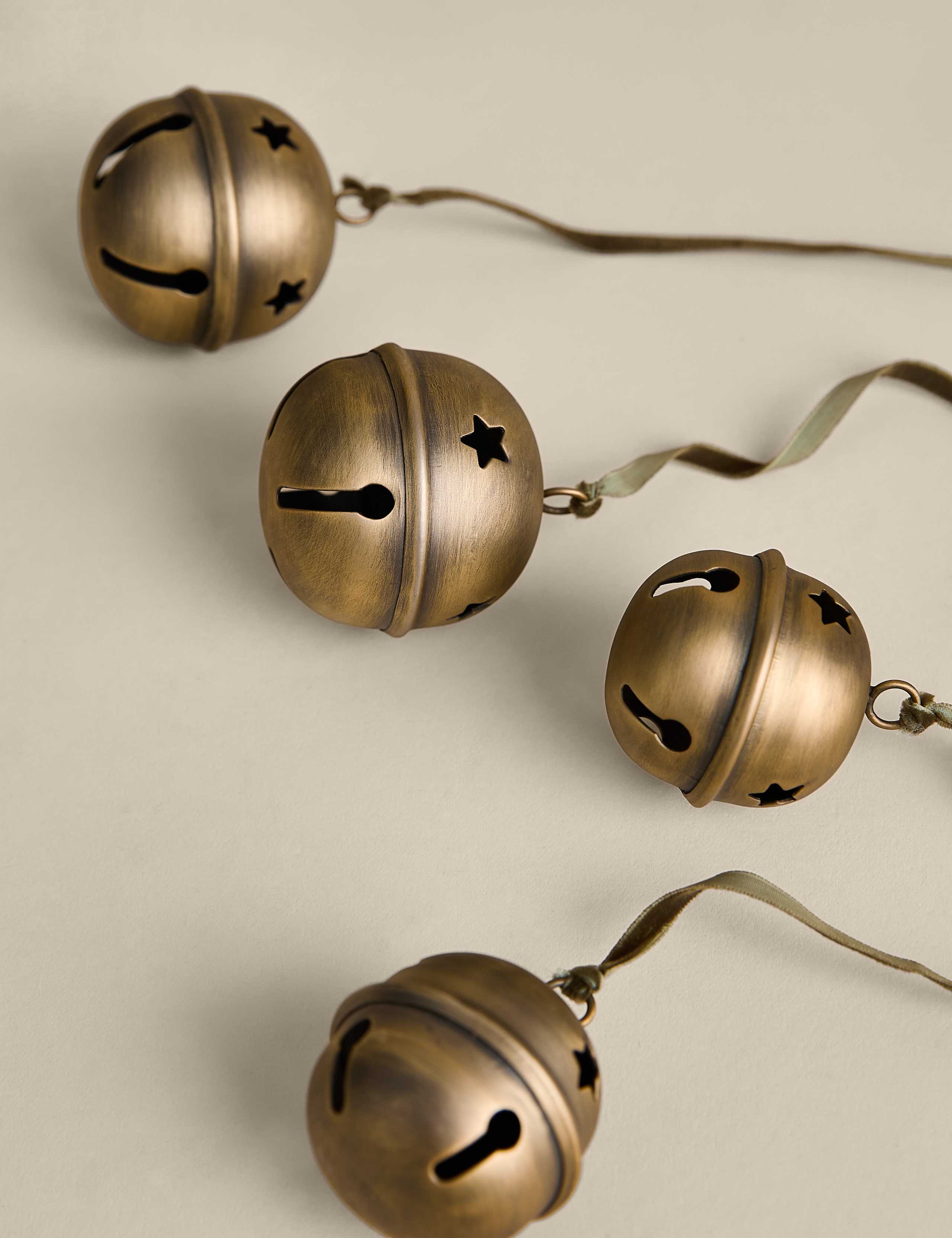 Brass Hanging Cascading Bells Decoration 2 of 2