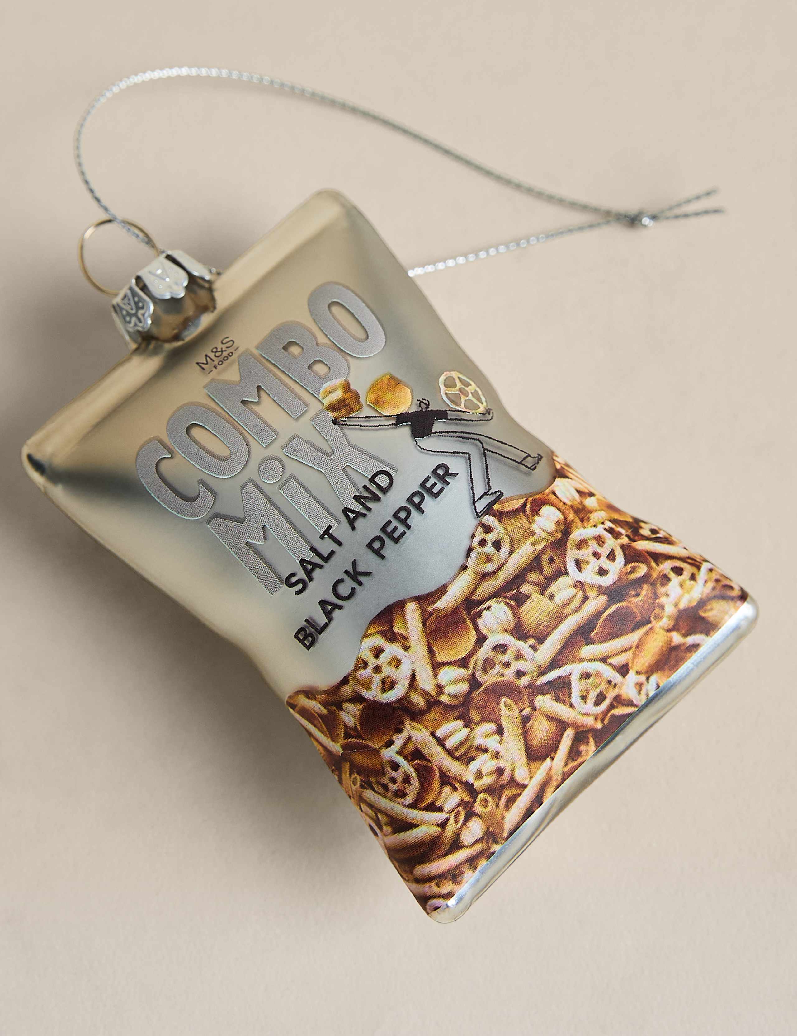 M&S Combo Mix Glass Hanging Decoration 3 of 3