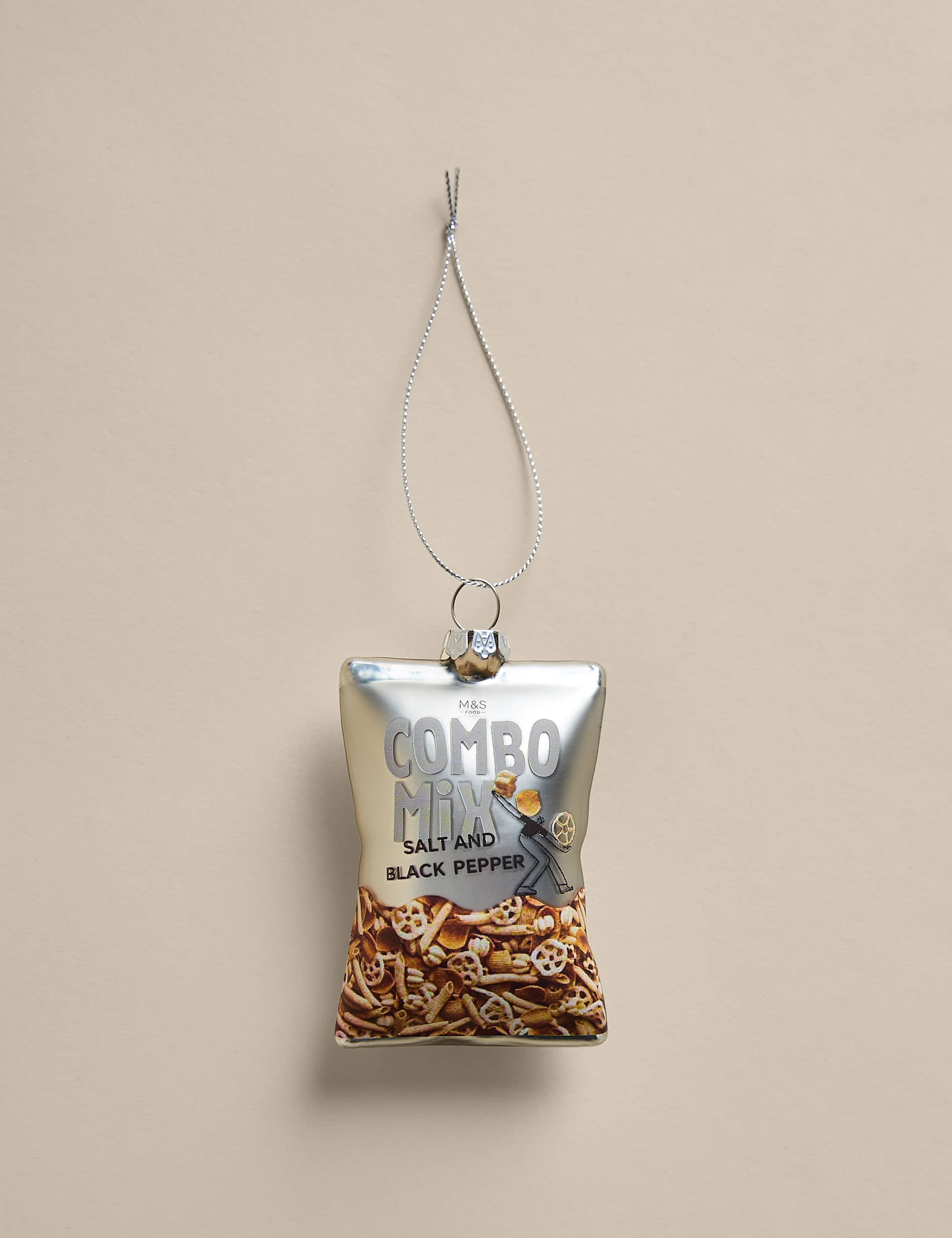 M&S Combo Mix Glass Hanging Decoration 2 of 3