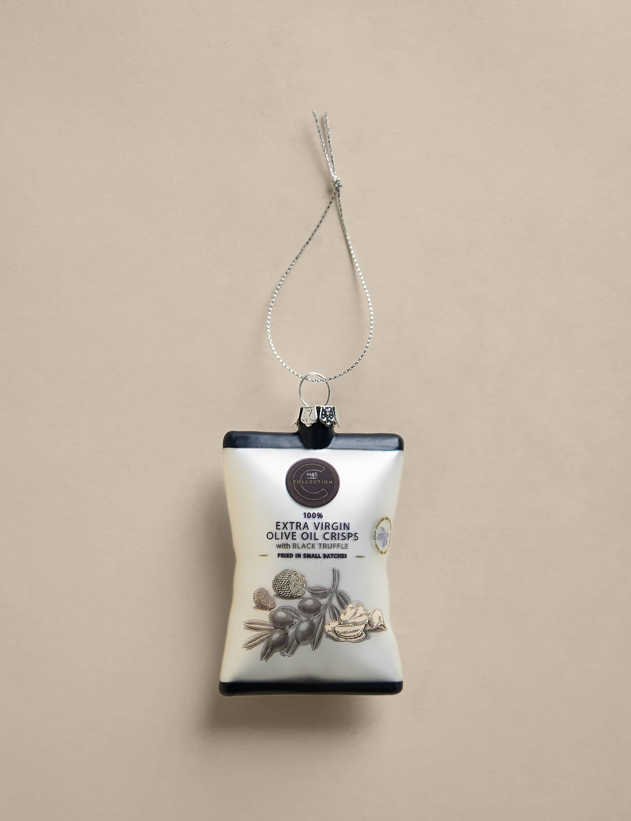 Glass Truffle Crisps Novelty Bauble 2 of 3
