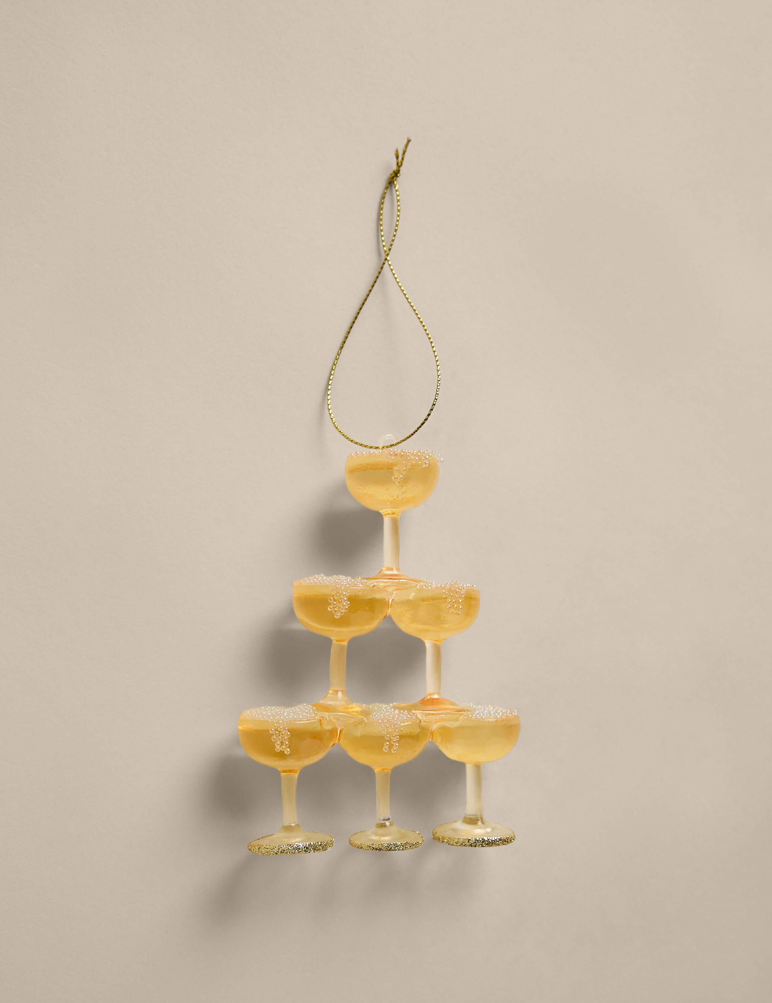 Glass Champagne Tower Decoration 1 of 2