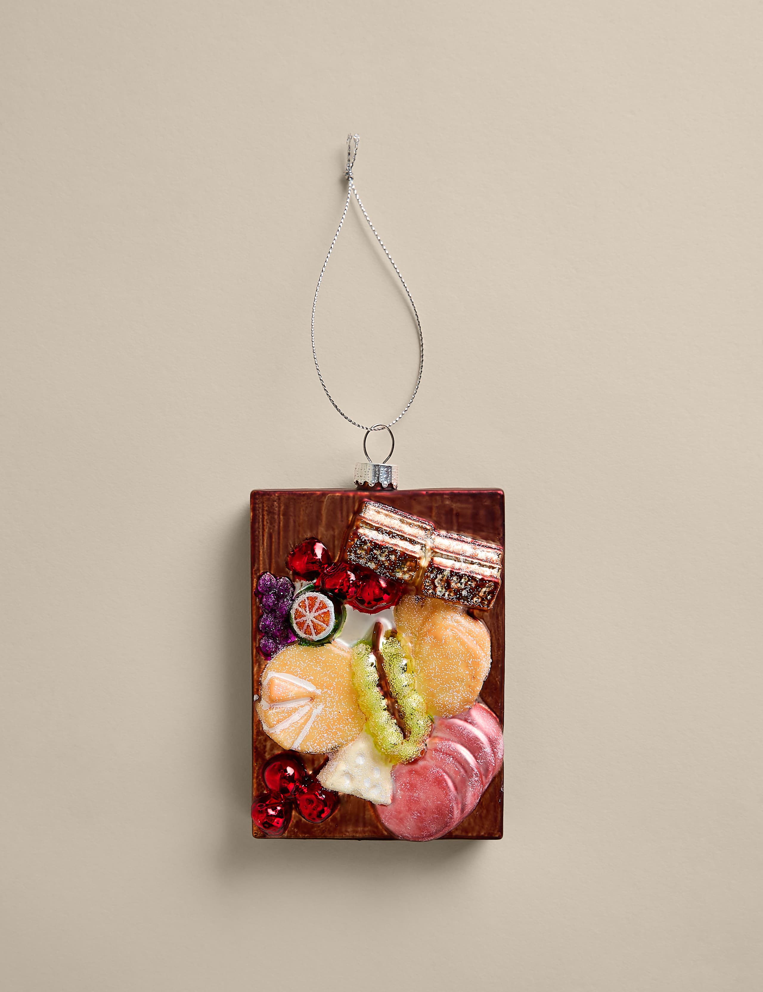 Glass Hanging Charcuterie Board Decoration 1 of 2