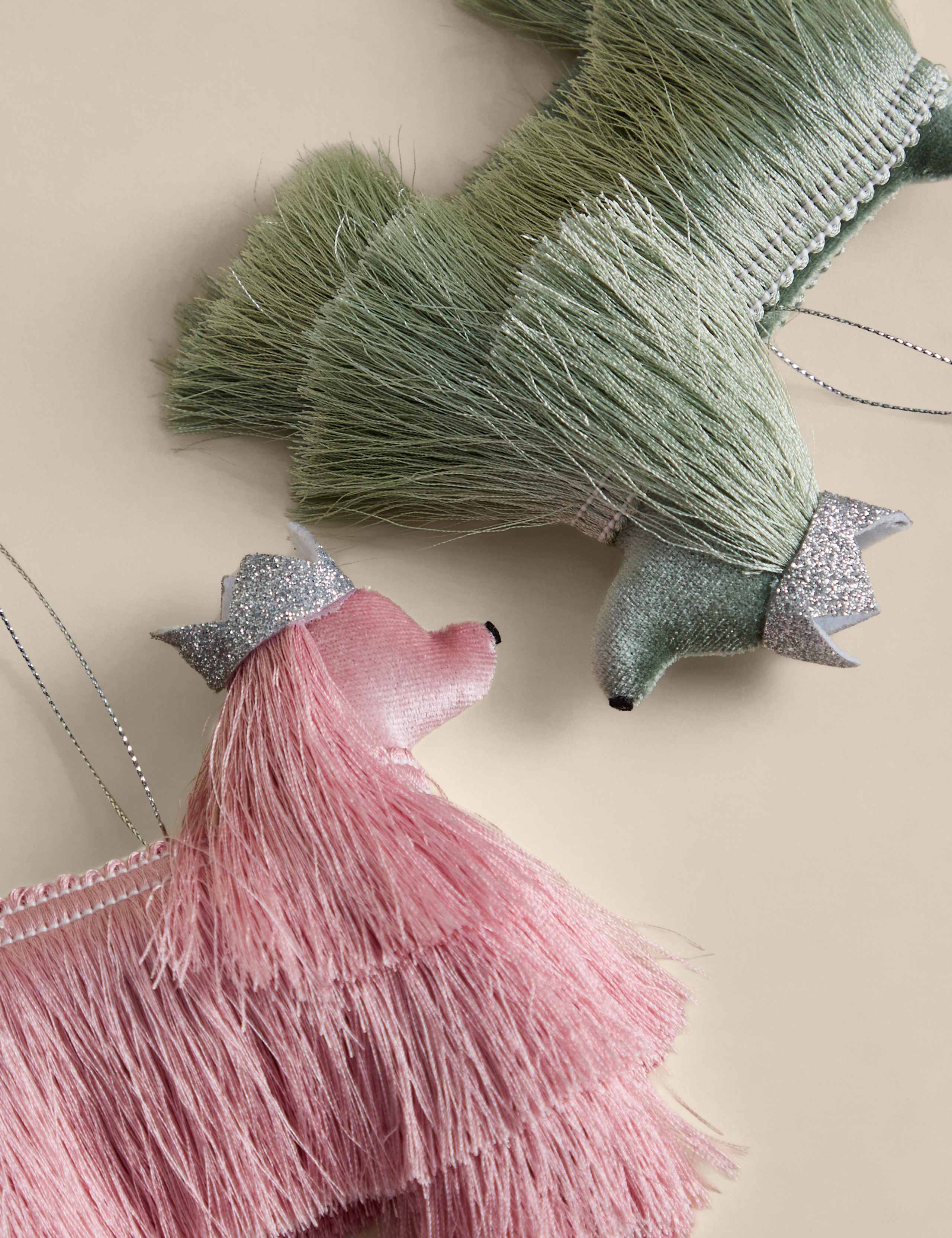 2 Pack Tassel Afghan Hanging Decorations 2 of 2