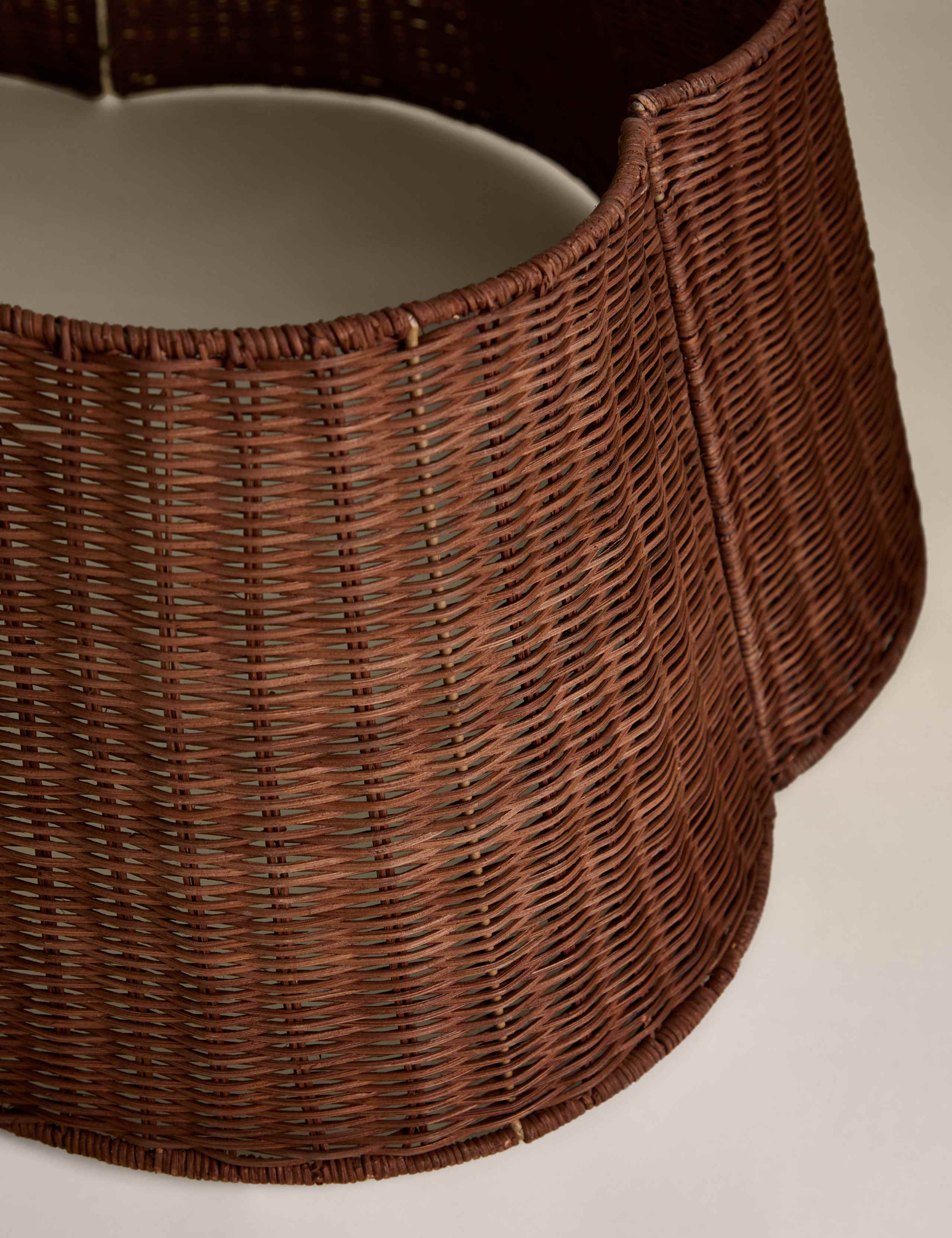 Scallop Rattan Tree Skirt 3 of 4