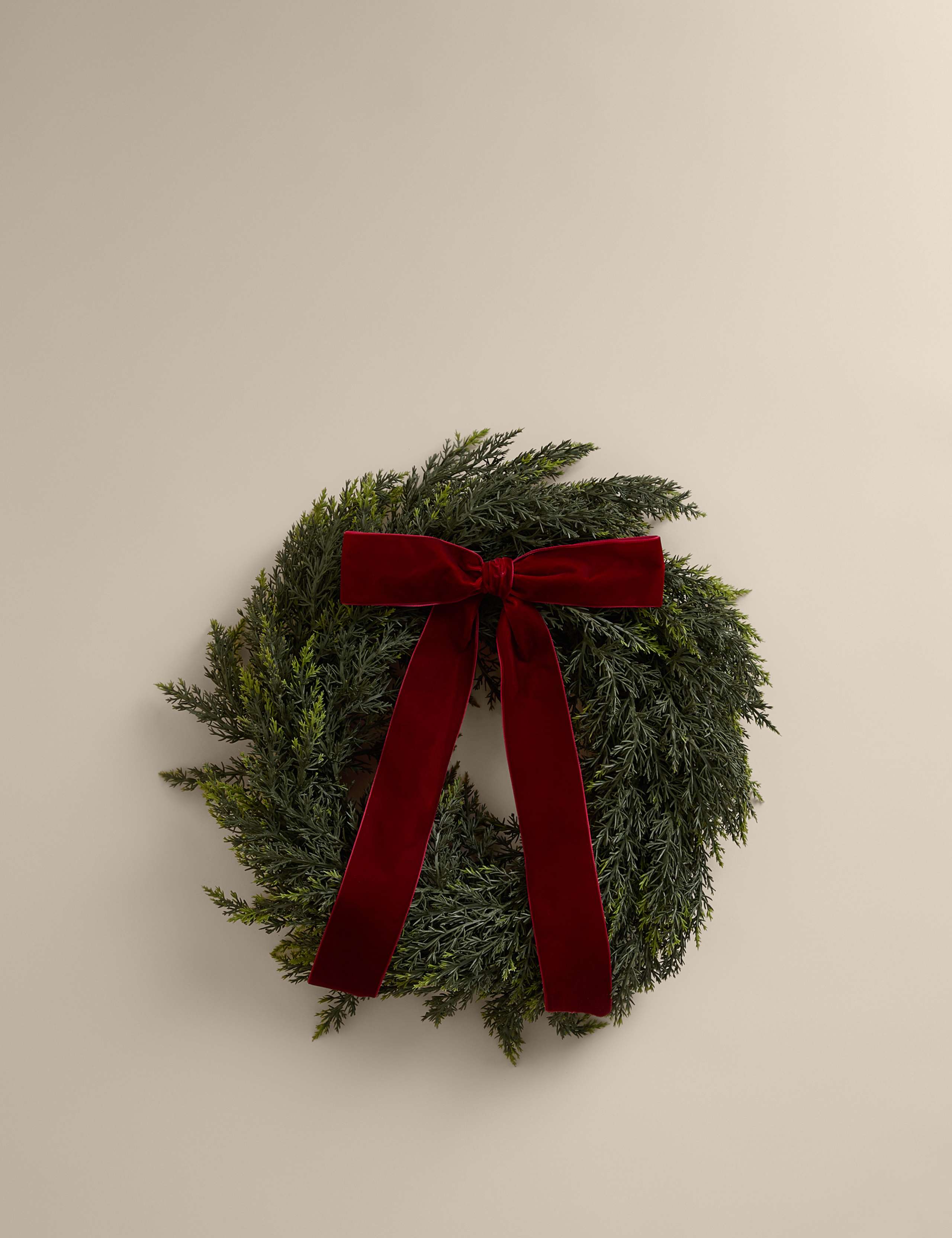 Plain Bow Wreath 2 of 4
