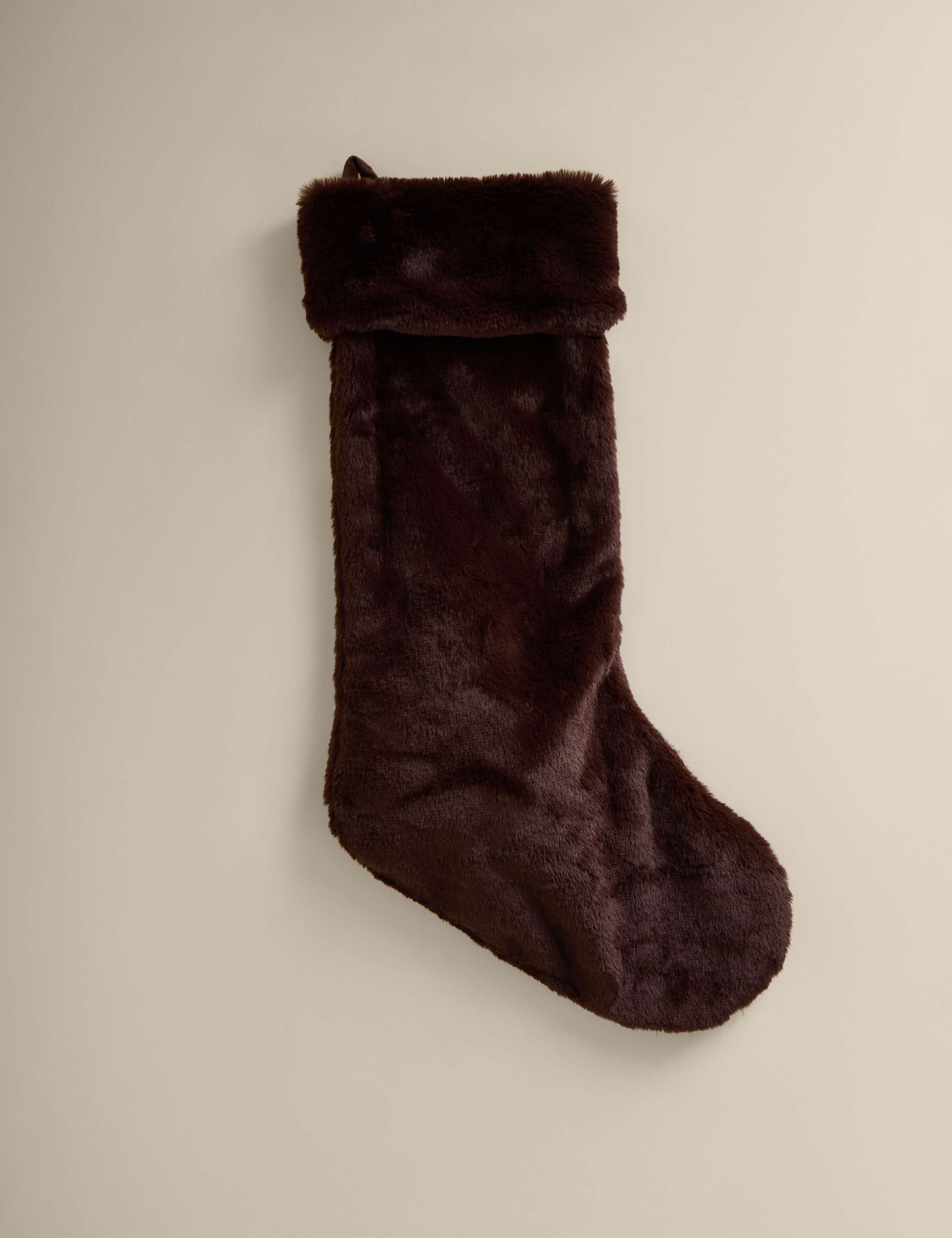 Faux Fur Hanging Stocking 3 of 3