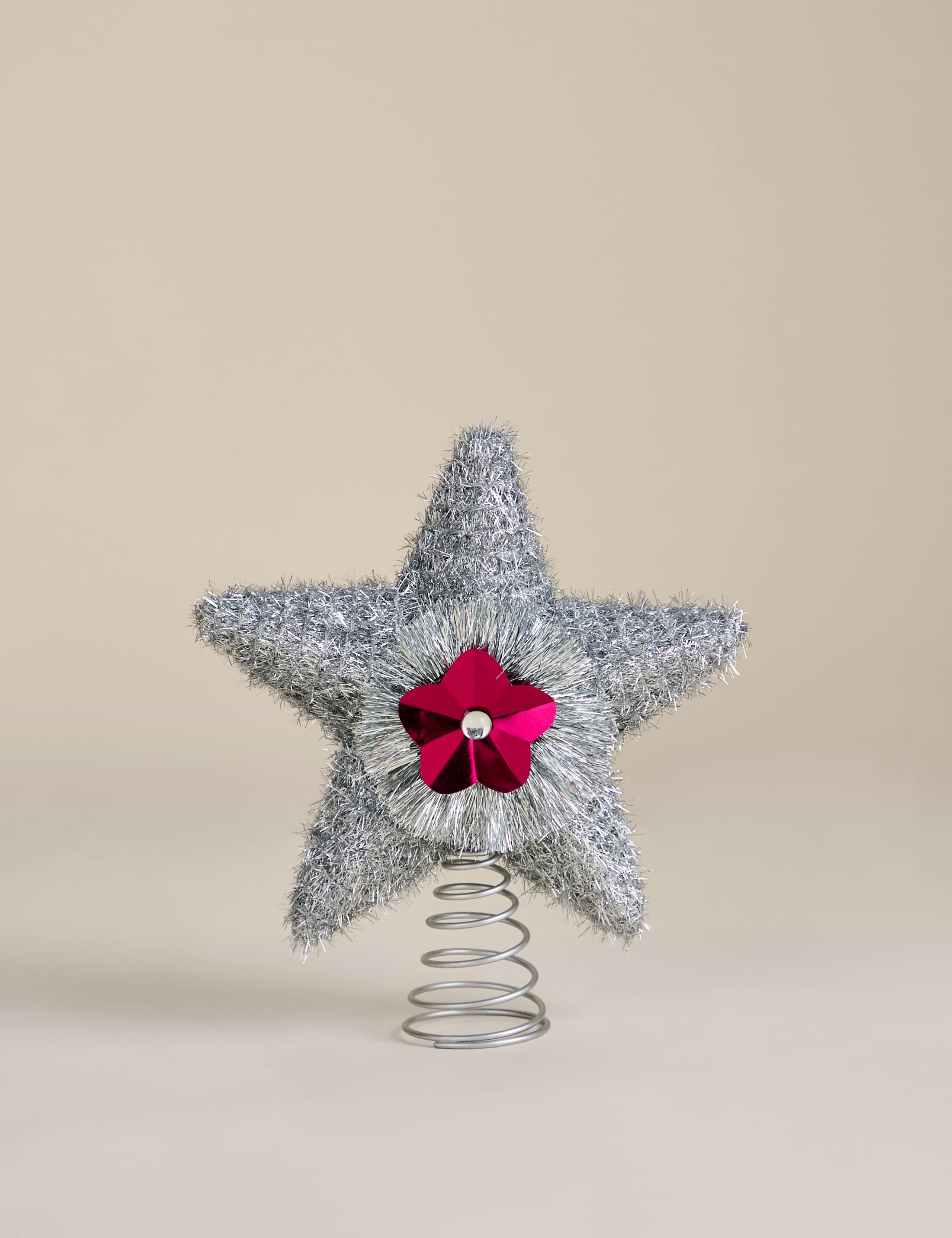 Tinsel Star Tree Topper 2 of 3