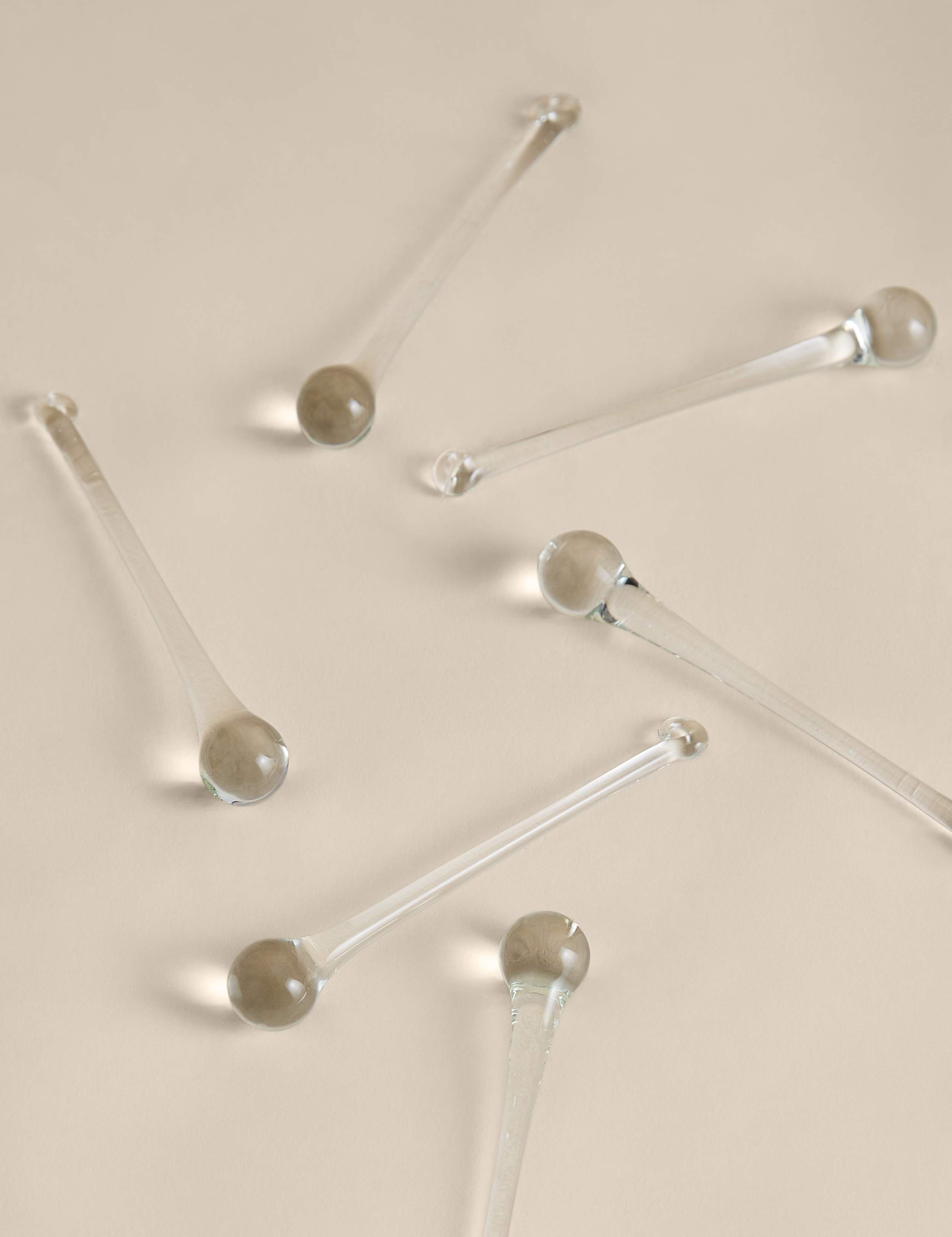6 Pack Glass Droplet Decorations 1 of 2