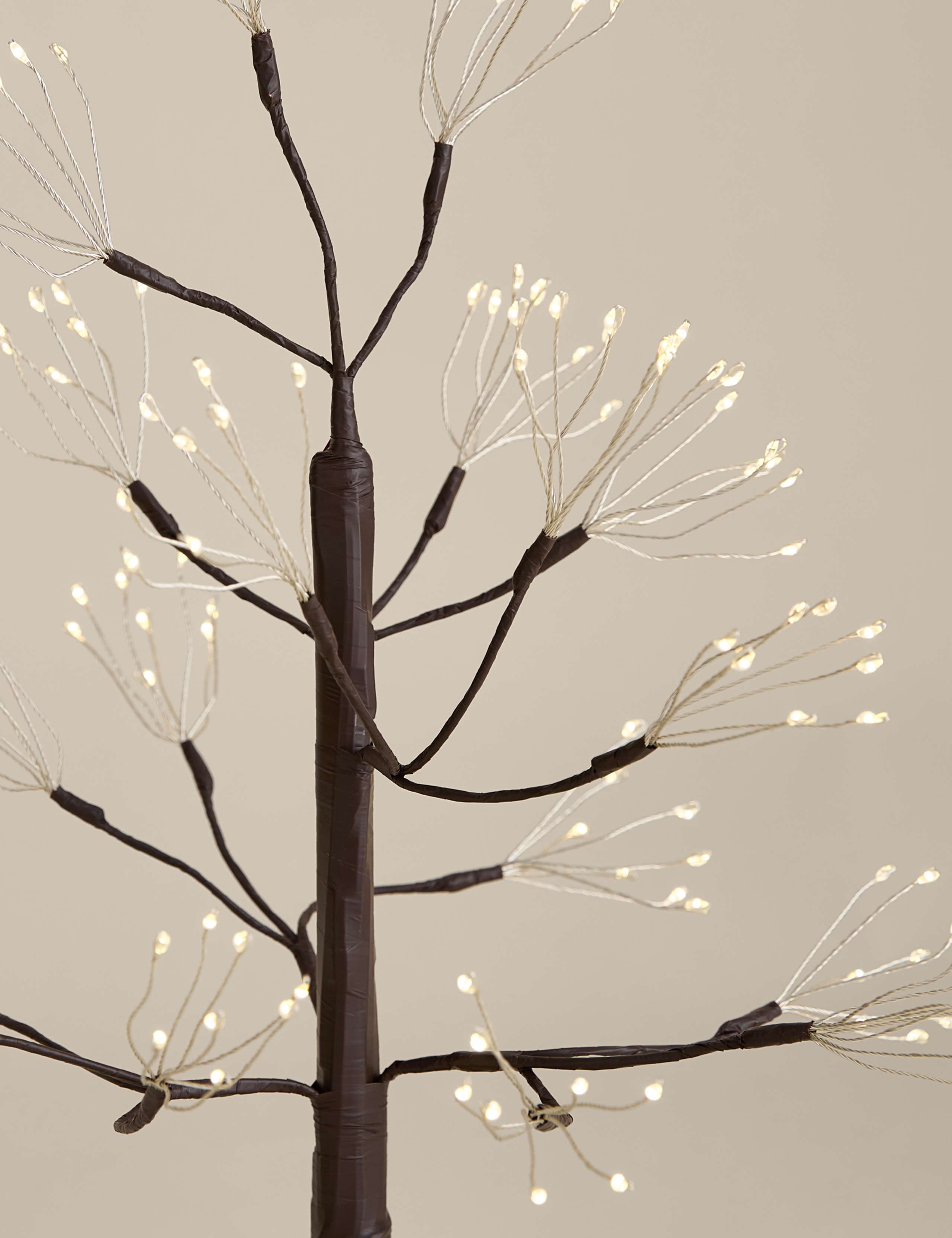 1.5ft Pre-Lit Twig Cluster Christmas Tree 4 of 4