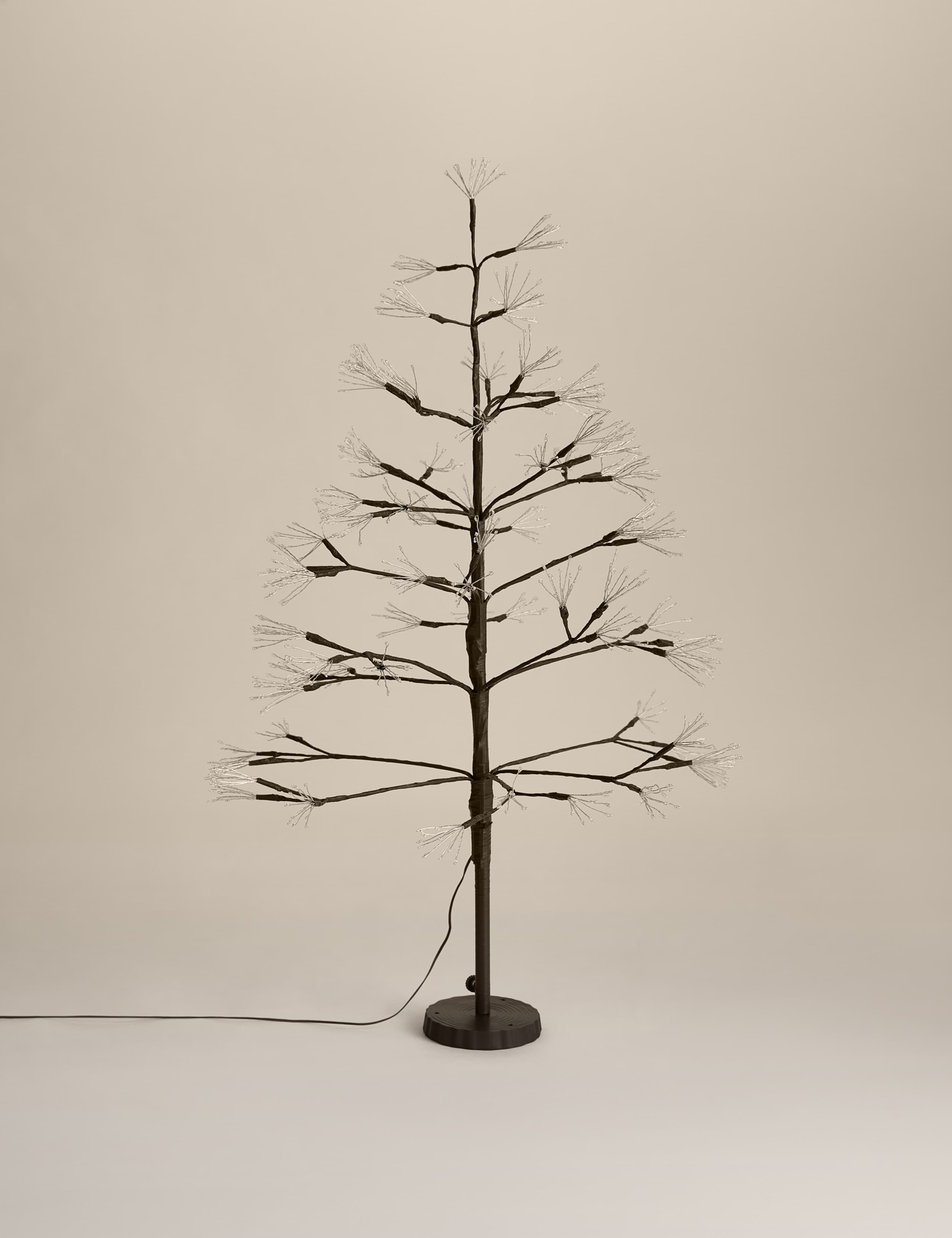 3ft Pre Lit Twig Cluster Christmas Tree 3 of 4
