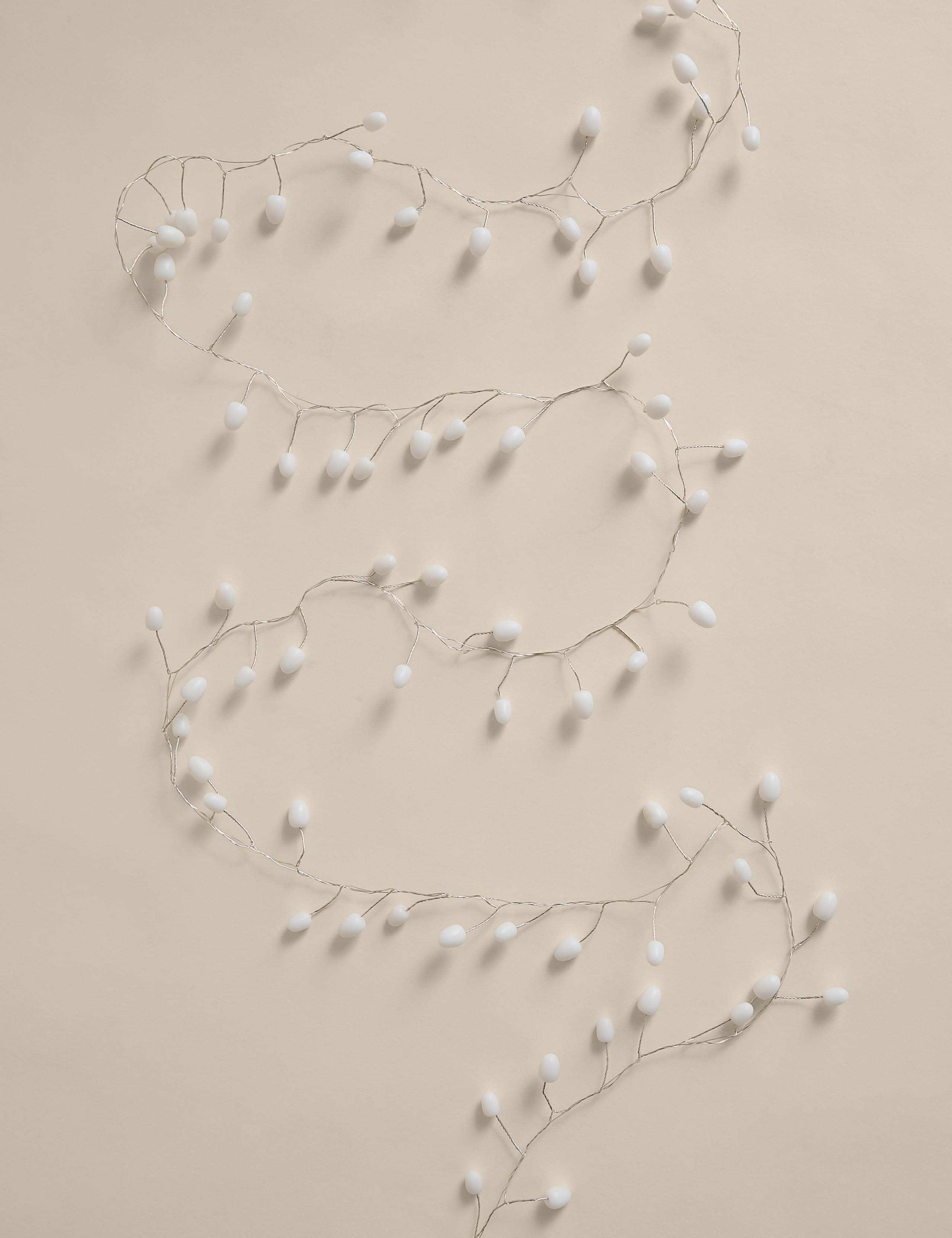 100 LED Light Up Warm White Garland 2 of 3