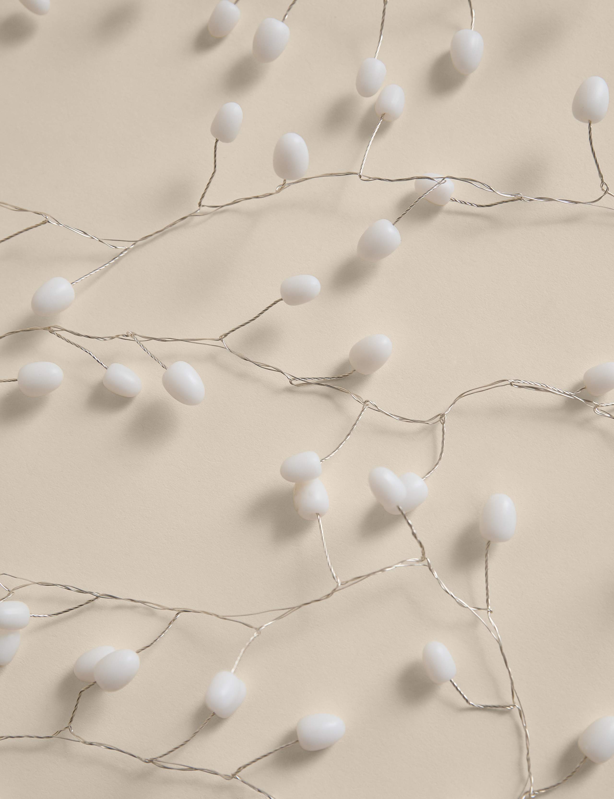 100 LED Light Up Warm White Garland 3 of 3