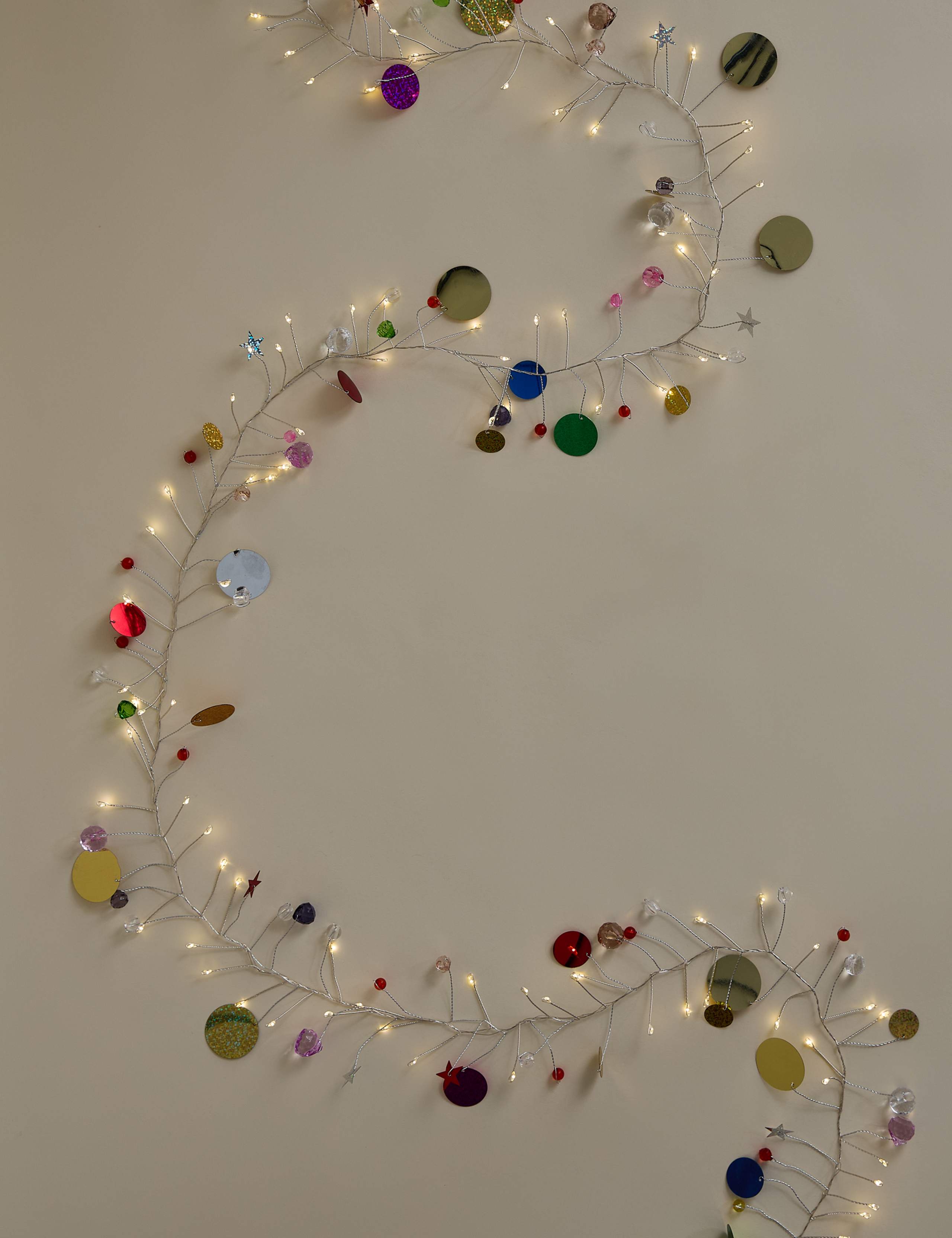 100 LED Light Up Confetti Garland 2 of 3