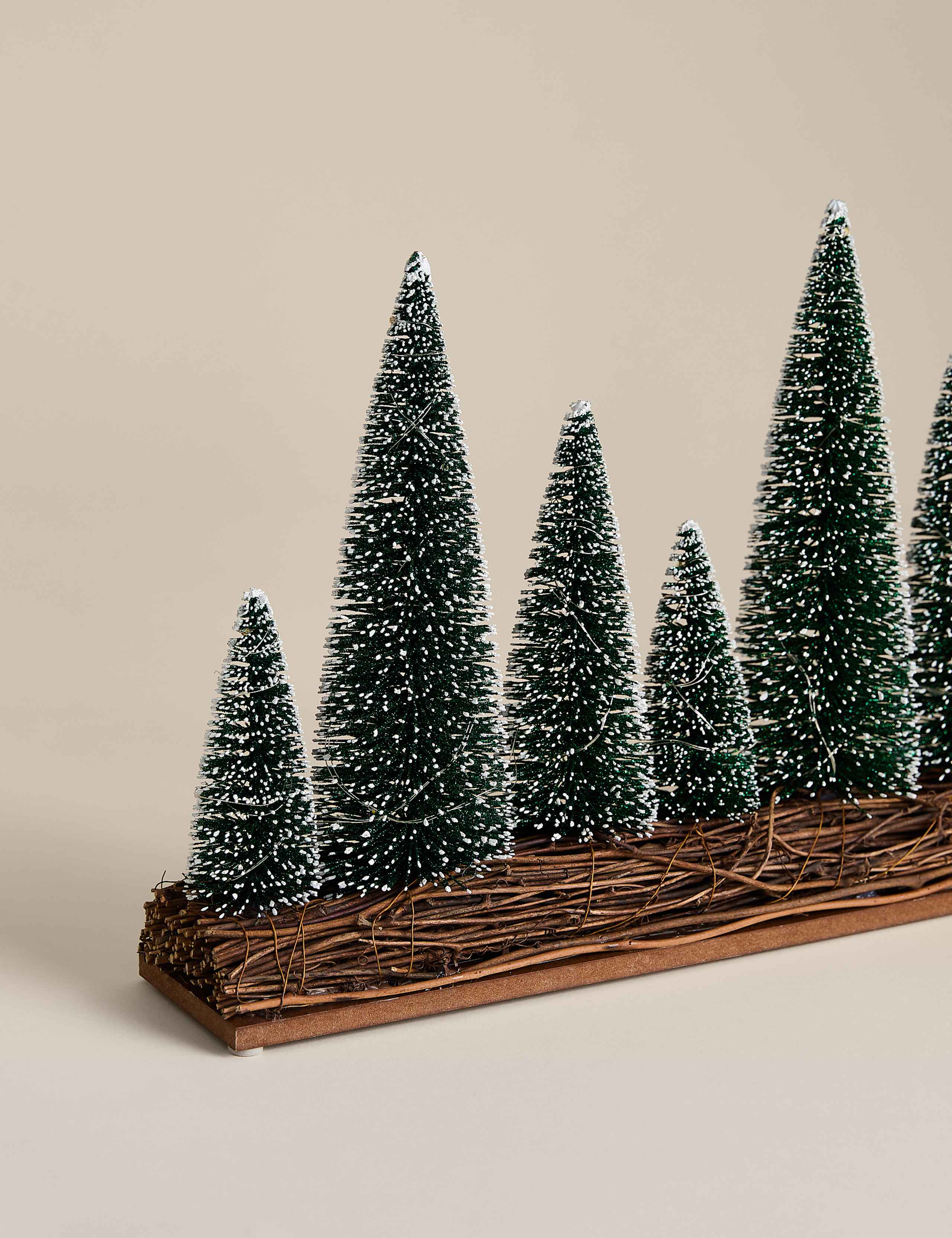 Light Up Bristle Treescape Decoration 3 of 4