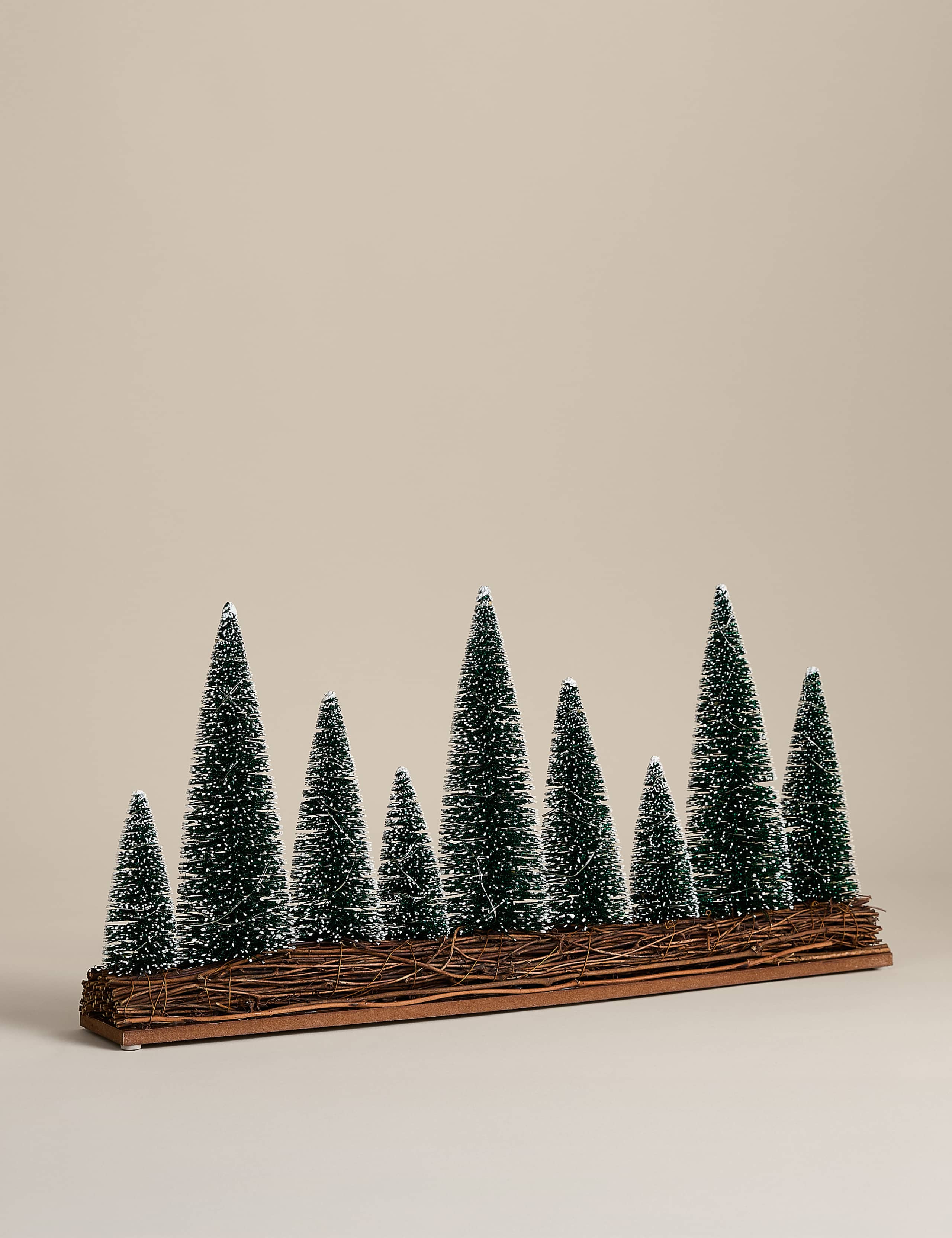 Light Up Bristle Treescape Decoration 4 of 4