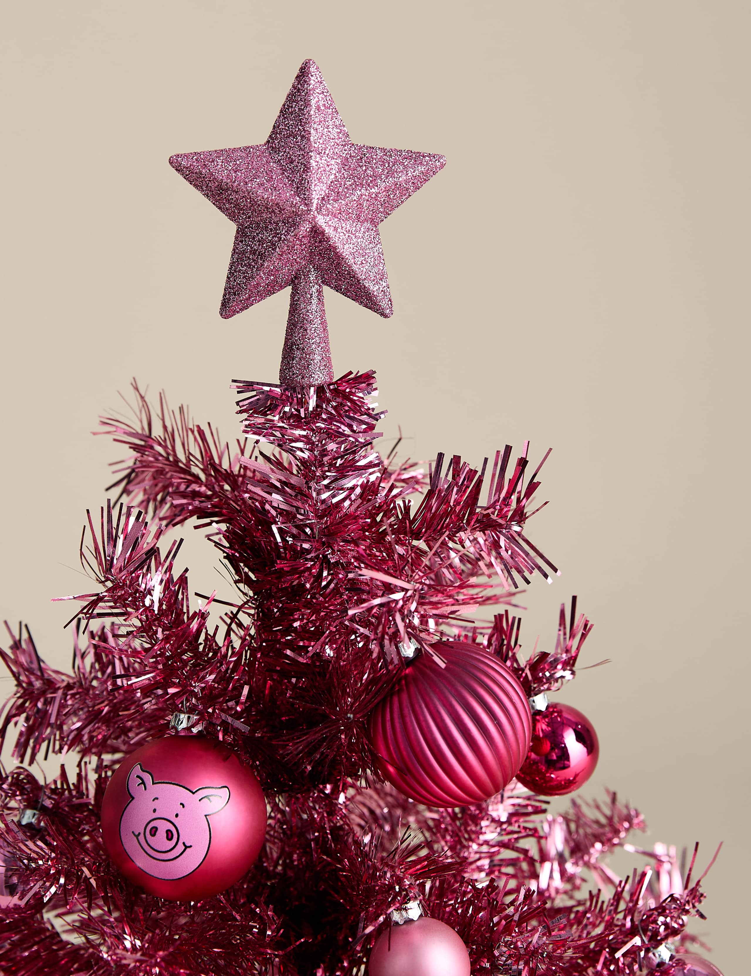 Percy Pig™ Tinsel Tree Decoration 2 of 3