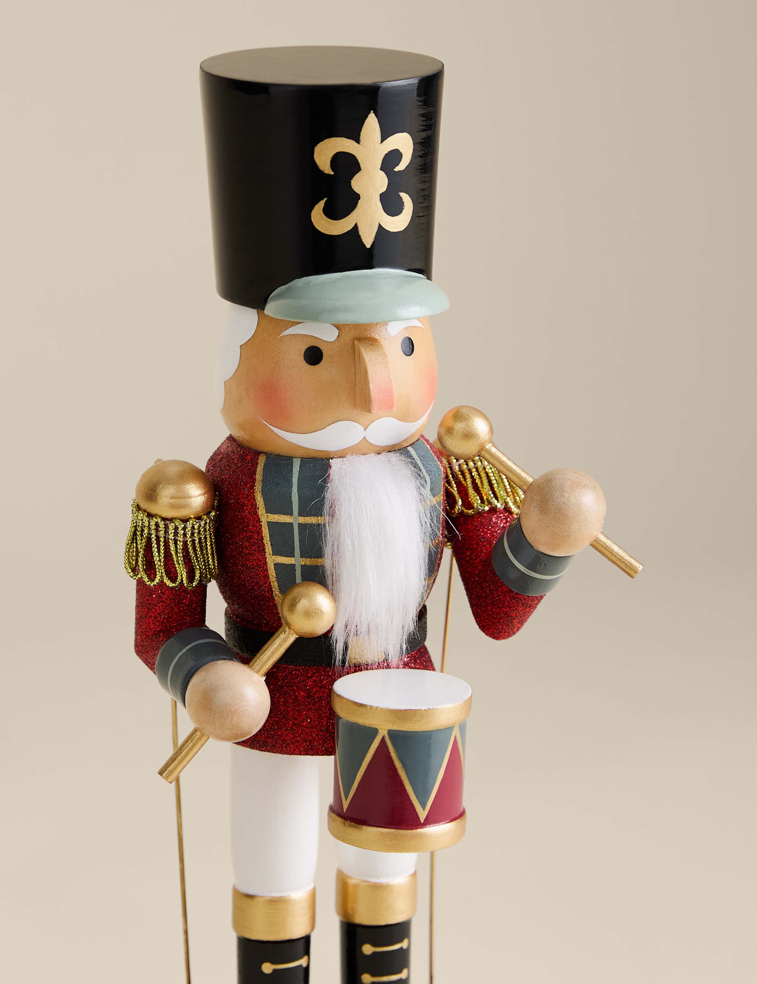 Musical Drummer Nutcracker 2 of 3