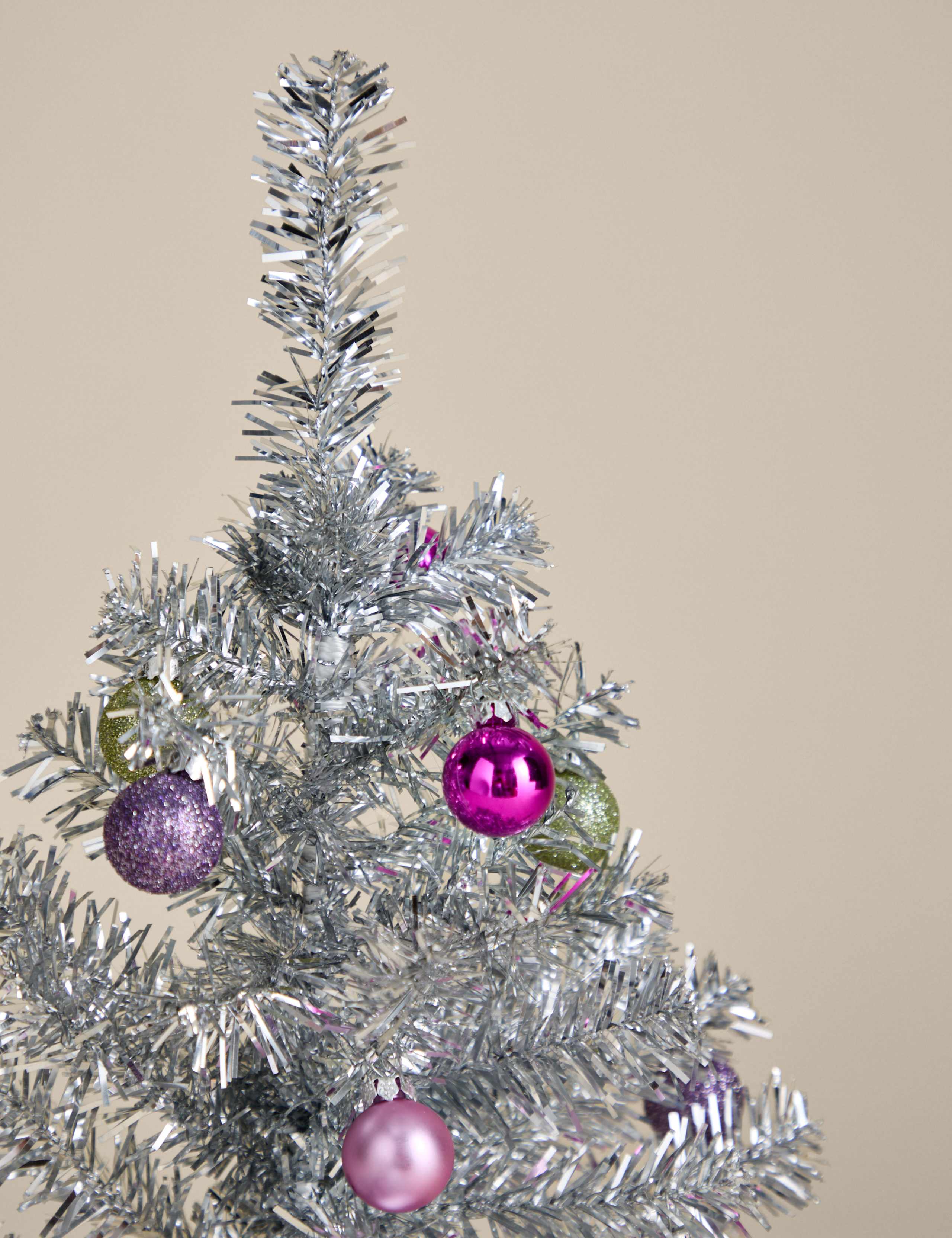 Mini Dressed Tinsel Tree 2 of 4