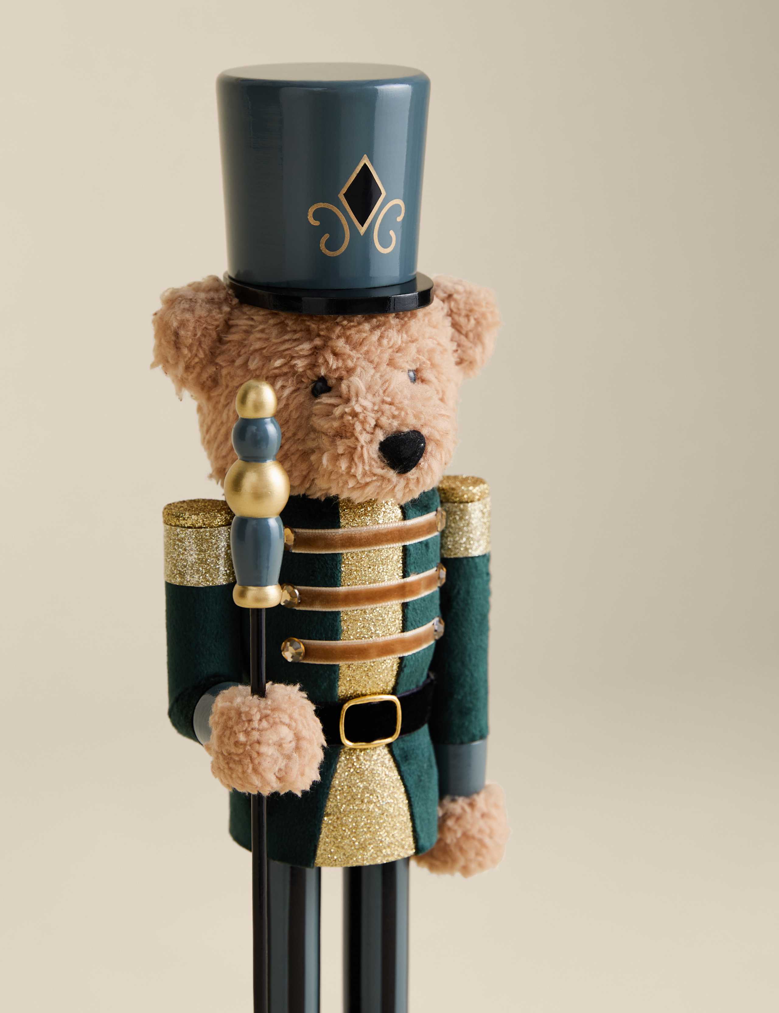 Spencer Bear™ Santa Nutcracker 3 of 4
