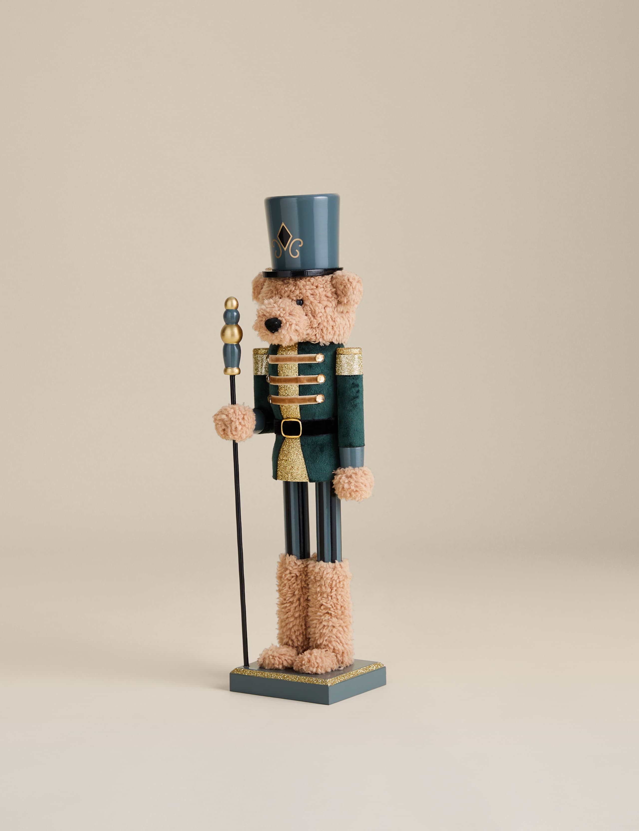 Spencer Bear™ Santa Nutcracker 4 of 4