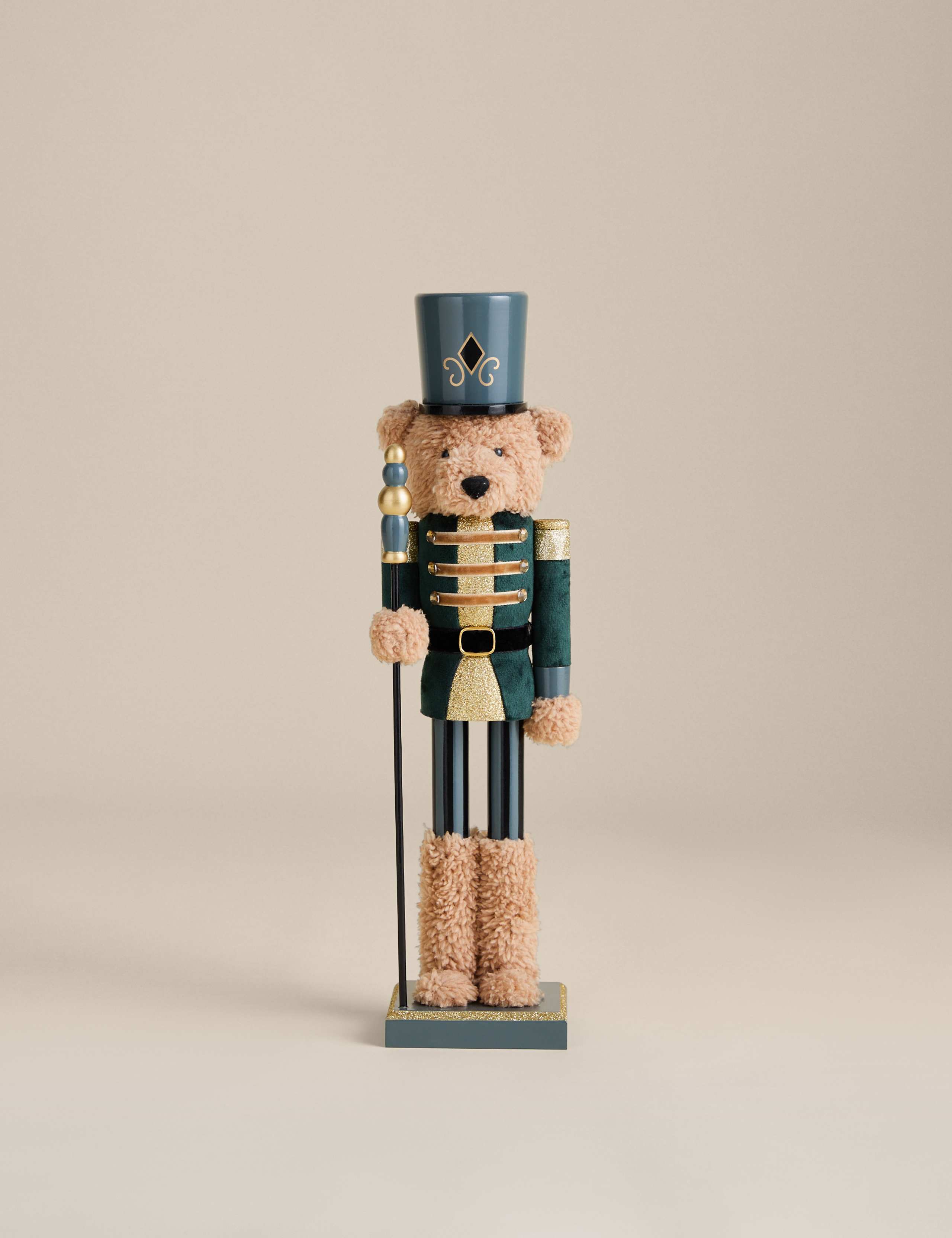 Spencer Bear™ Santa Nutcracker 2 of 4