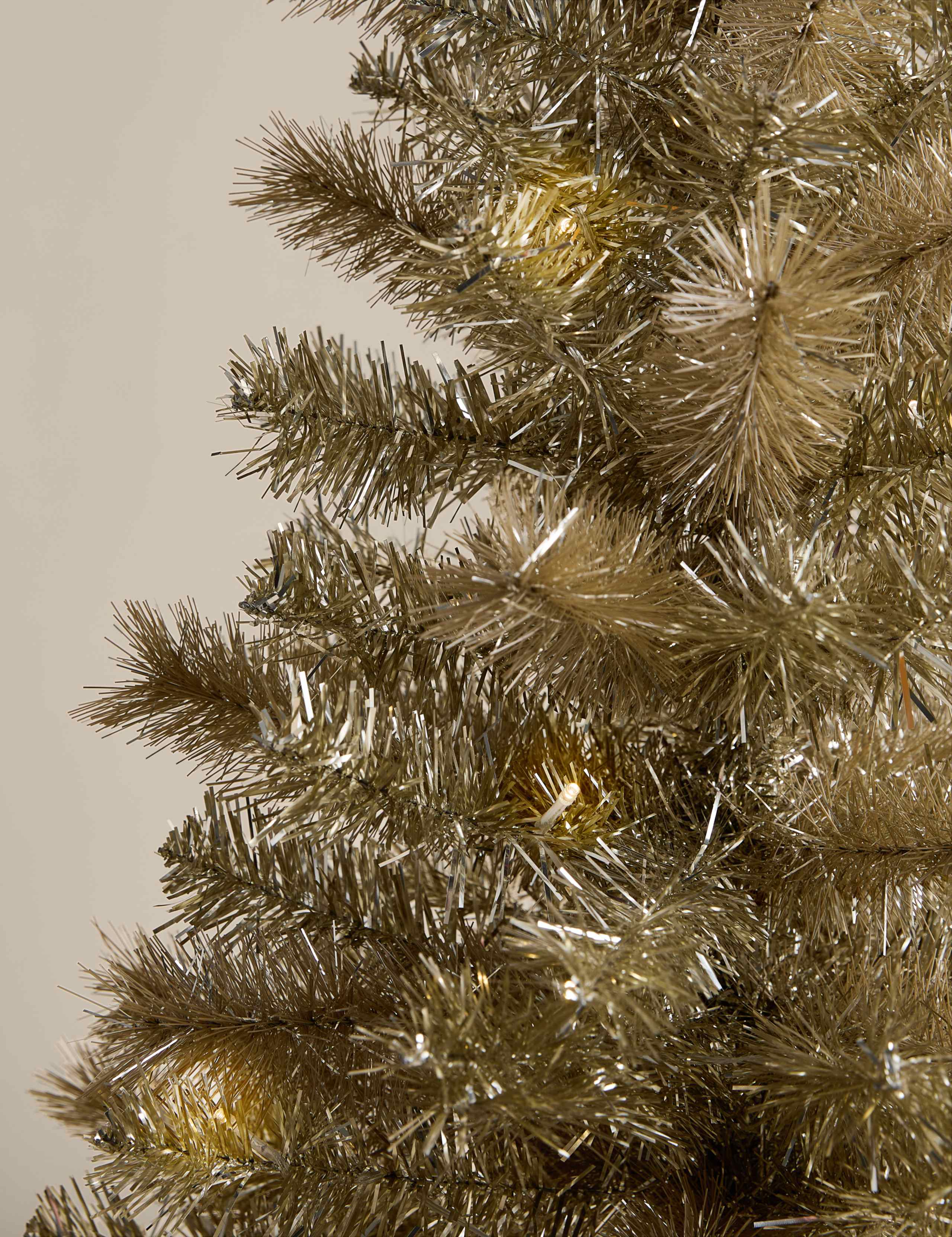 3ft Pre-Lit Champagne Christmas Tree 2 of 3