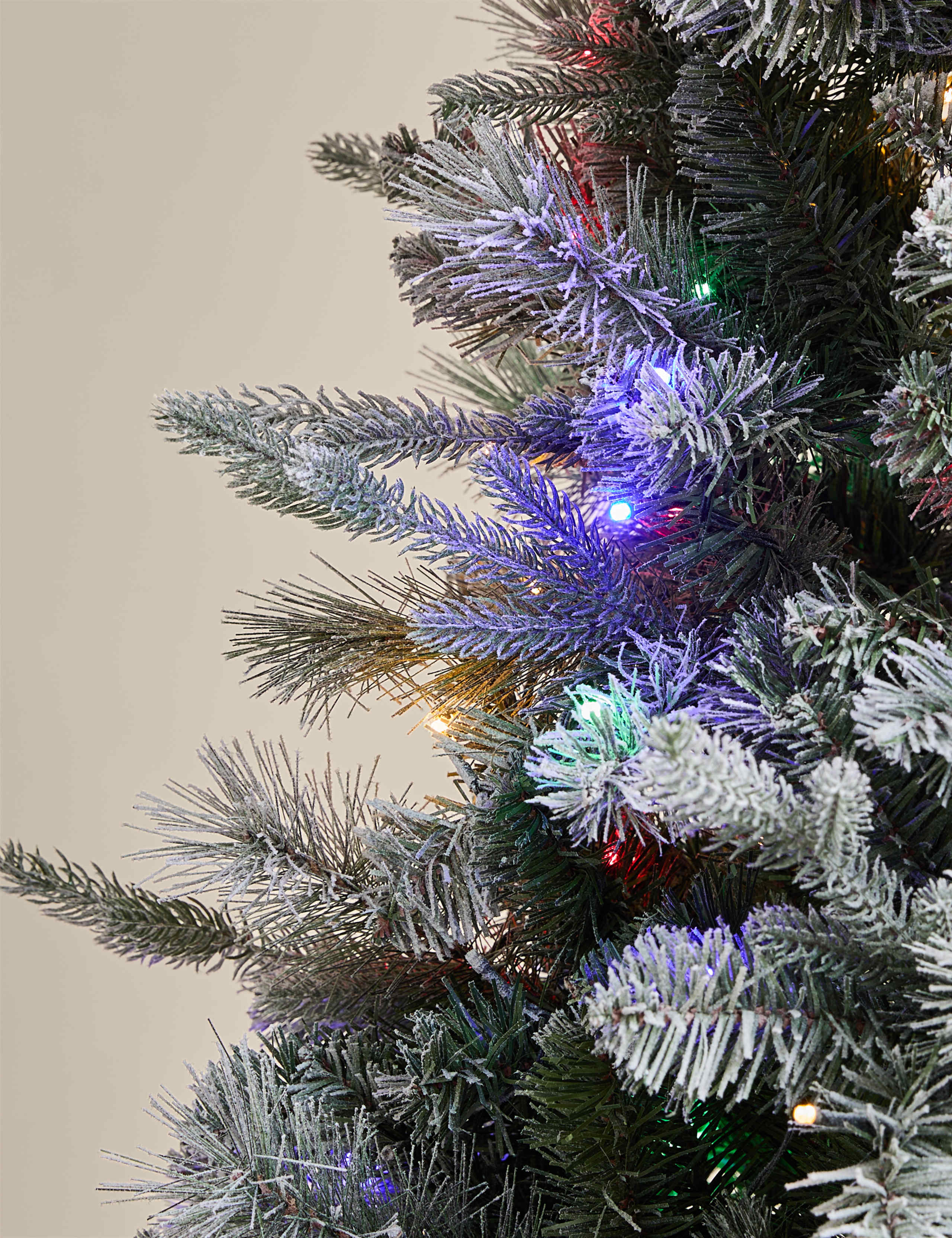 5ft Pre-Lit Snowy Monterey and Scots Pine Christmas Tree 3 of 5
