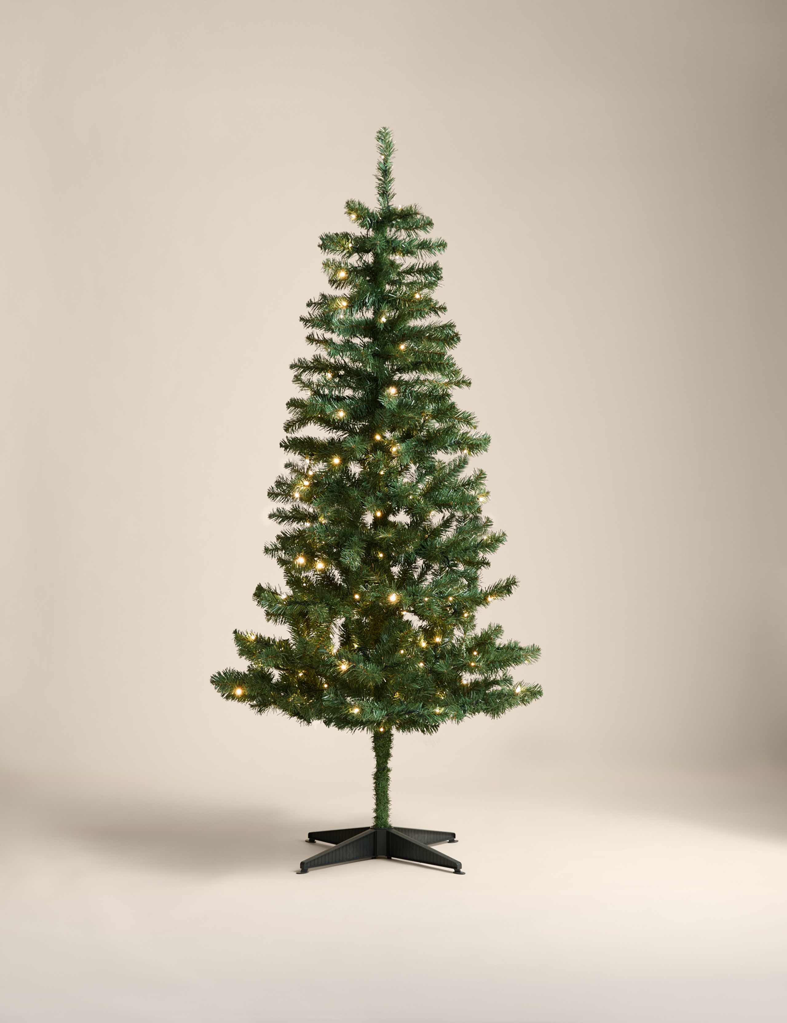 6ft Pre-Lit Spruce Christmas Tree 2 of 4