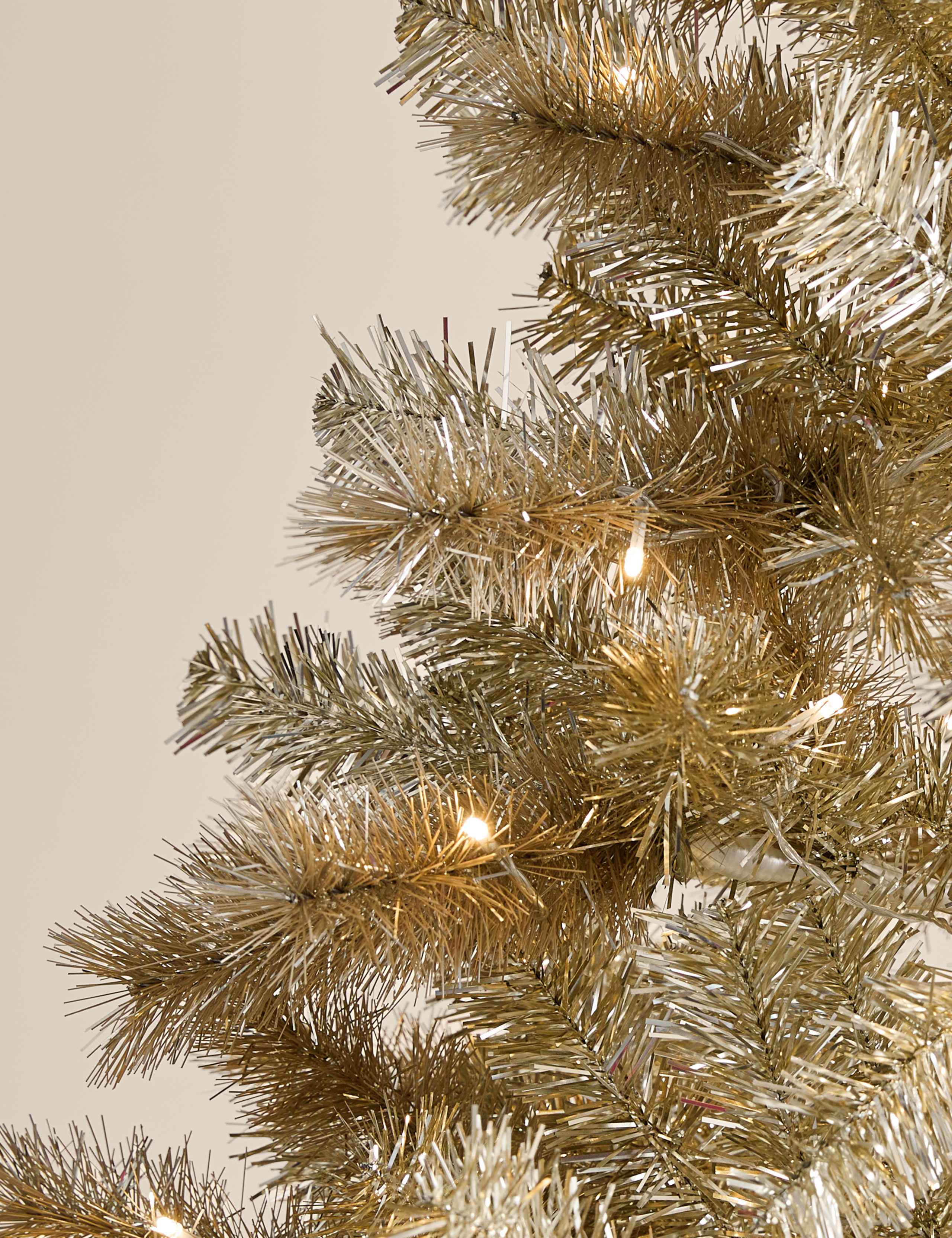 6ft Champagne Christmas Tree 2 of 3