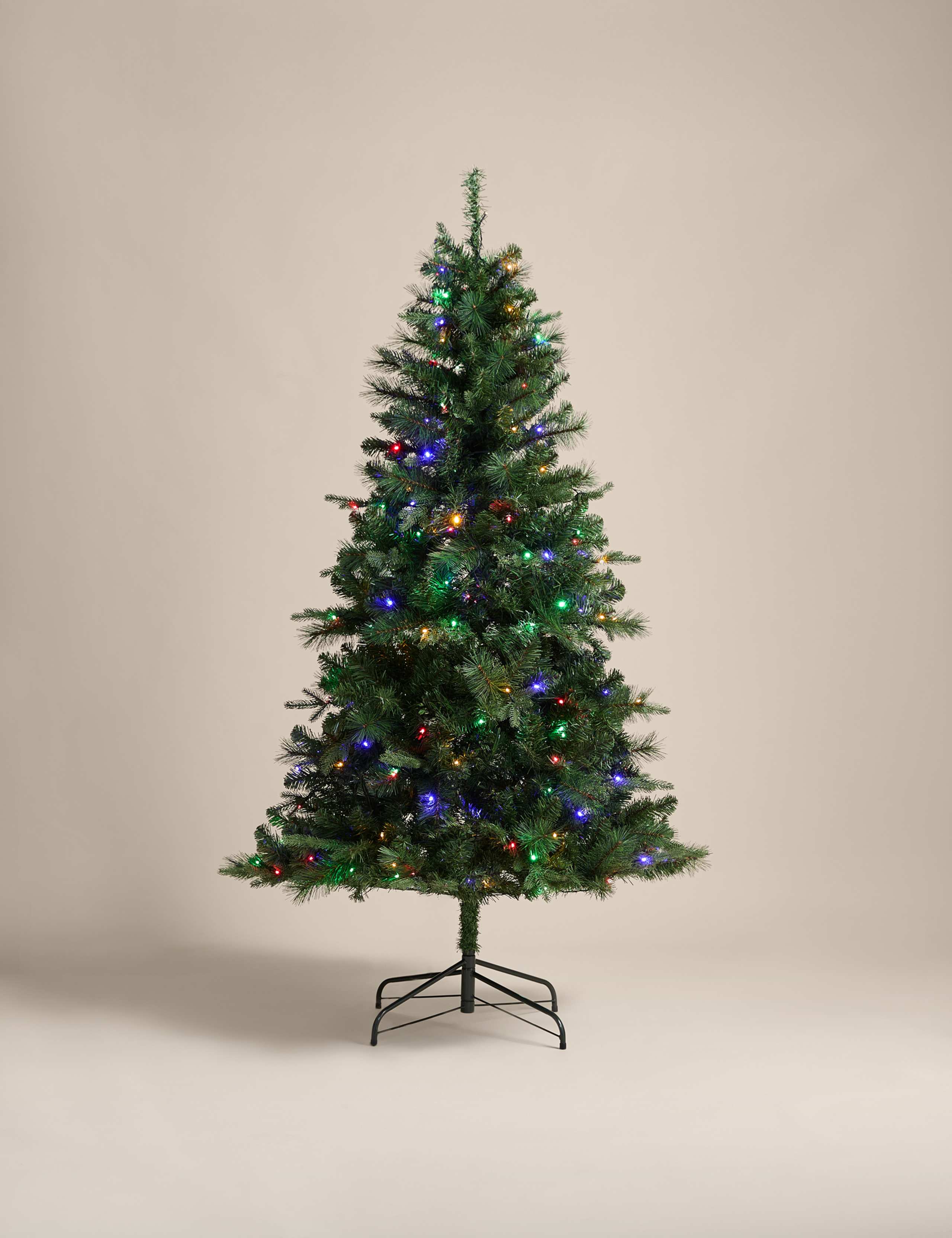 6ft Lit Monterey and Scots Pine Christmas Tree 5 of 6