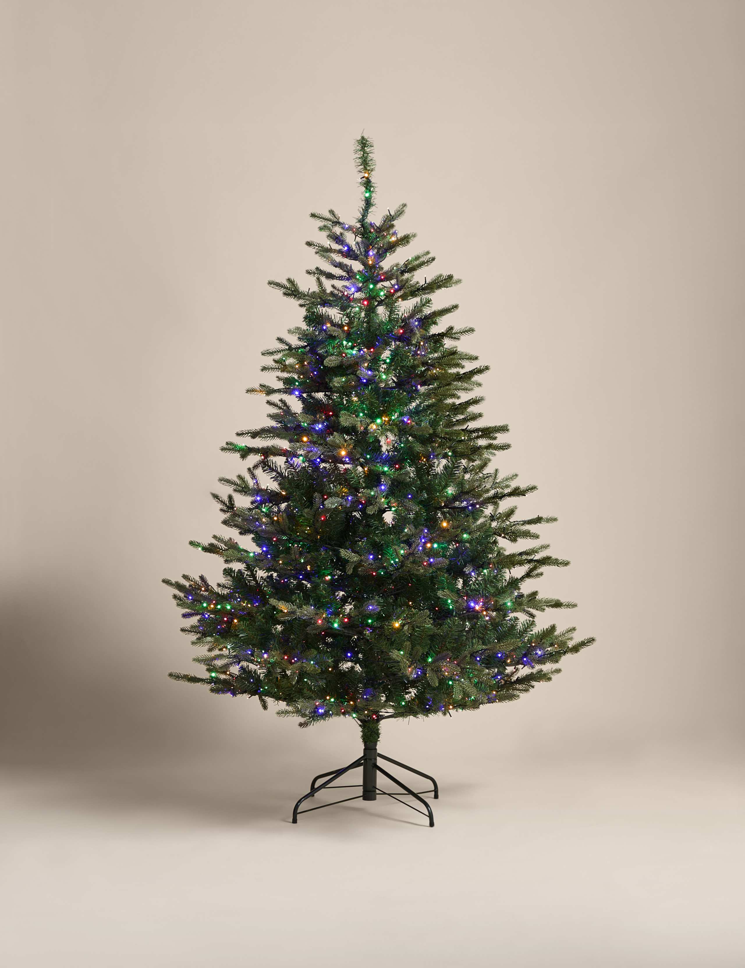 6ft Pre-Lit Grand Fir Christmas Tree 5 of 6